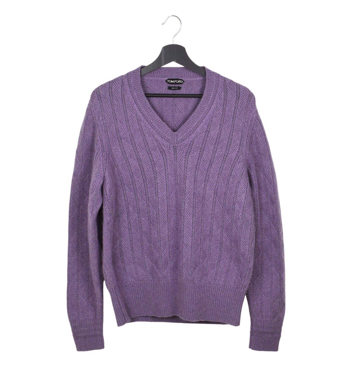 Tom Ford Tom Ford Men Sweater Pure Cashmere Size IT48-Medium, S1617 Size US M / EU 48-50 / 2 - 1 Thumbnail