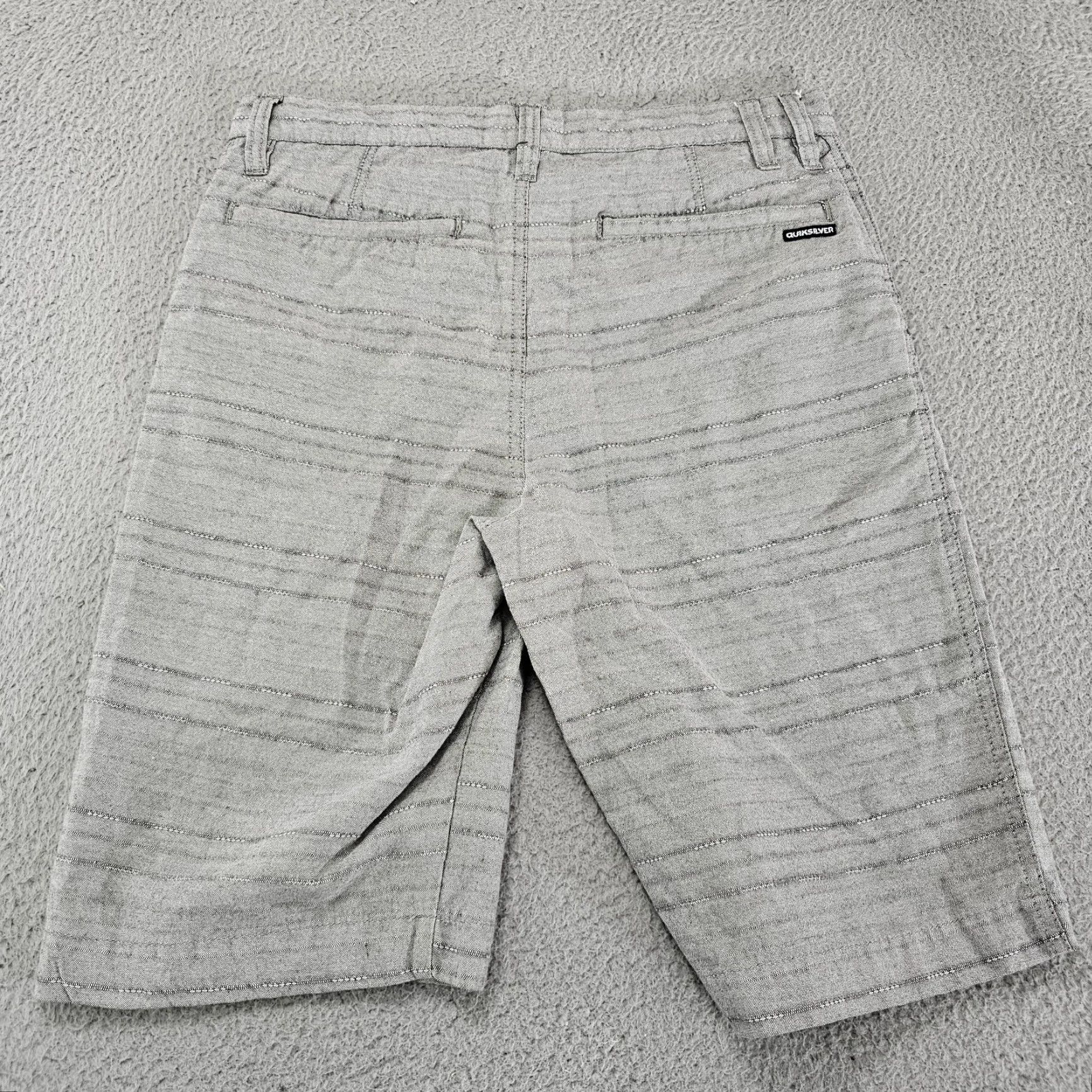 Quiksilver Quiksilver Shorts Mens Size 28 Grey Hybrid Amphibian Chino Skate Golf Casual Size US 28 / EU 44 - 5 Thumbnail