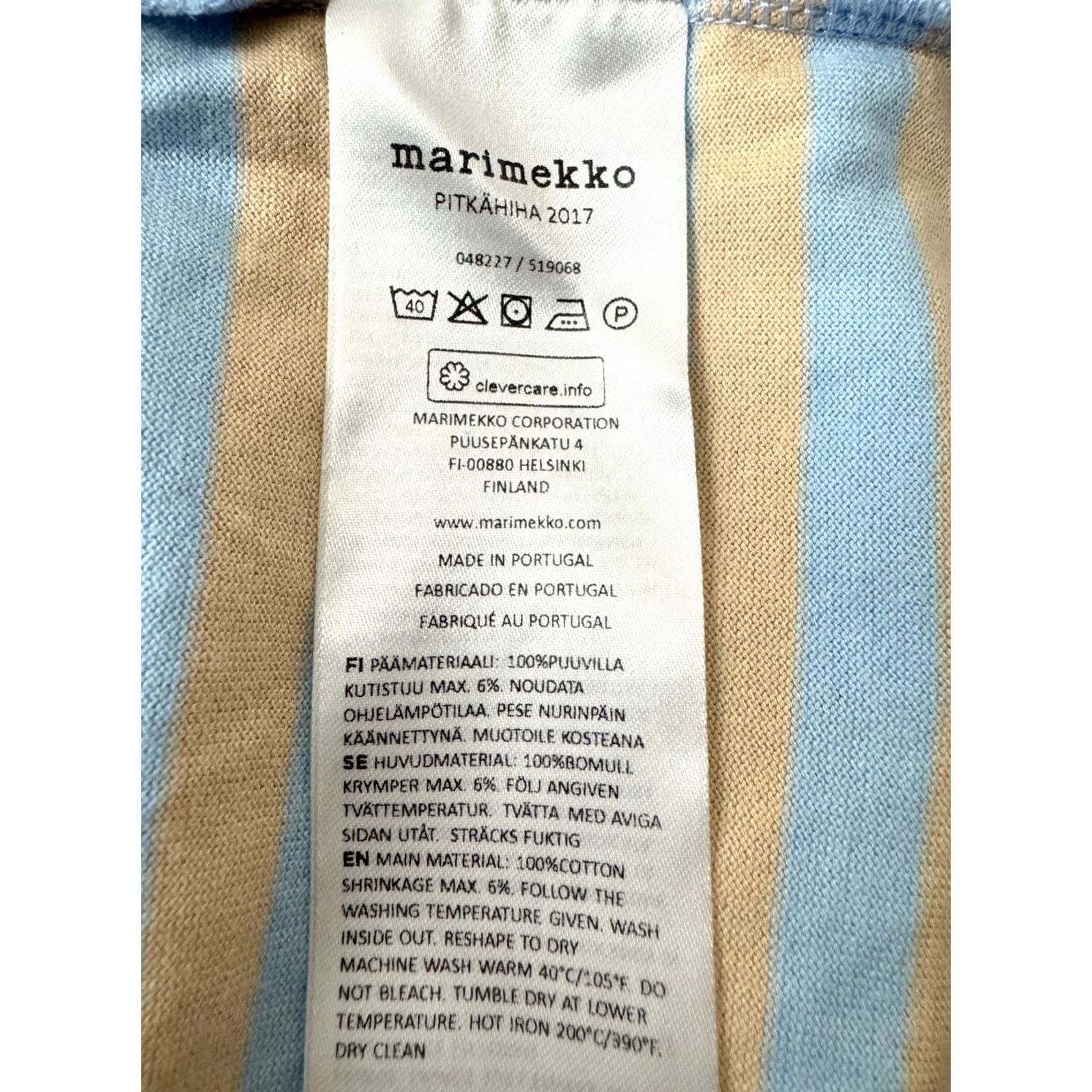 Marimekko Marimekko Shirt Womens Long Sleeve Size M Multicoloured Pitkahiha Finland Size M / US 6-8 / IT 42-44 - 6 Thumbnail