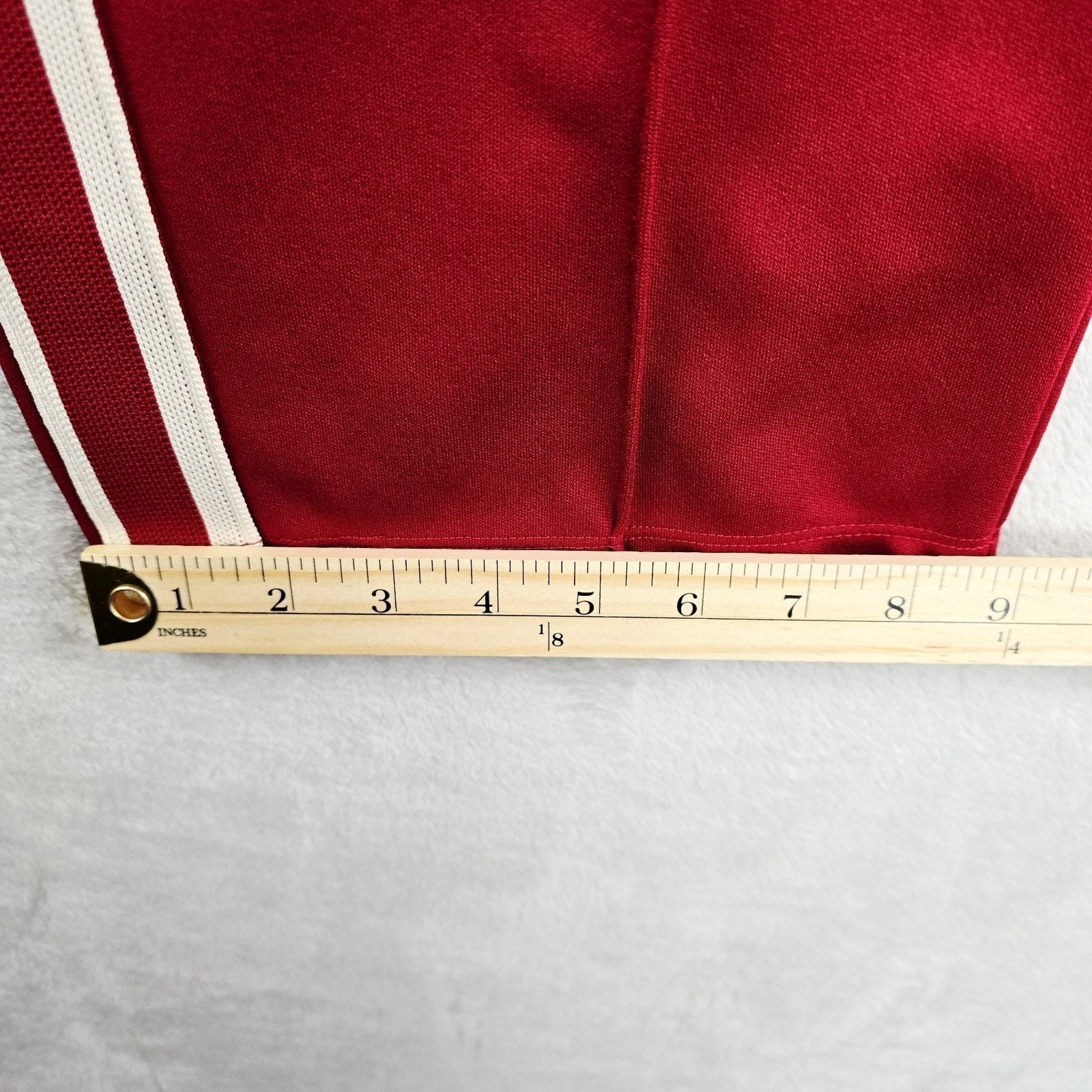 Gap GAP Track Pants Size XL red Striped Tricot Straight Baggy Size US 36 / EU 52 - 10 Thumbnail