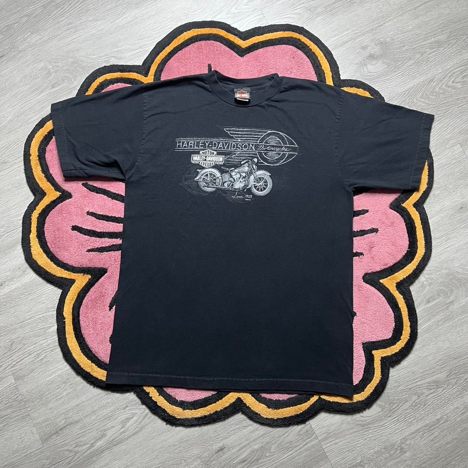 Harley Davidson × Vintage Vintage Y2K Harley Davidson of Frederick, MD Graphic T-shirt Size US XL / EU 56 / 4 - 1 Thumbnail