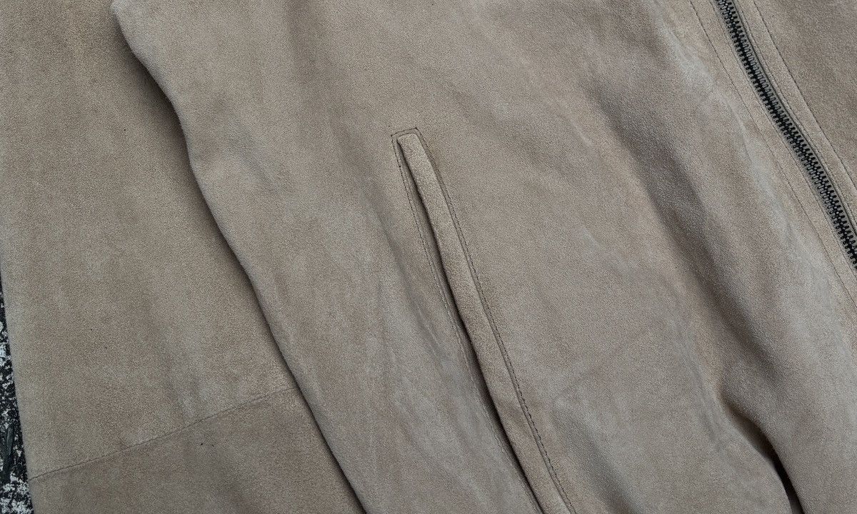 Prada 2009 Suede Leather Jacket Size US L / EU 52-54 / 3 - 3 Thumbnail