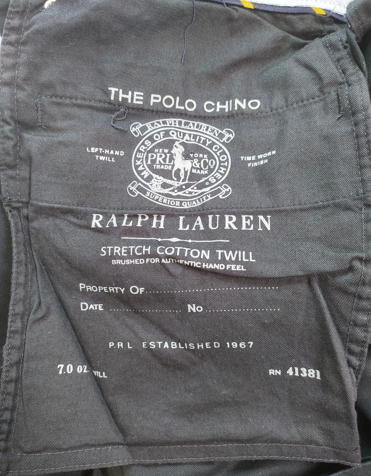 Polo Ralph Lauren Polo Ralph Lauren Slim Stretch Fit Chino Trouser T 0031 Size US 32 / EU 48 - 7 Thumbnail