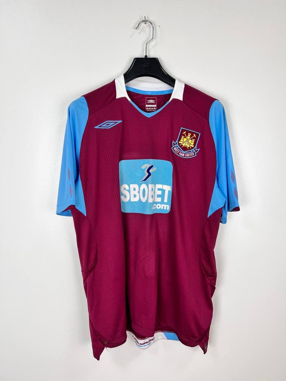 Vintage West Ham United Umbro MR MC t-shirts size L Size US L / EU 52-54 / 3 - 1 Thumbnail