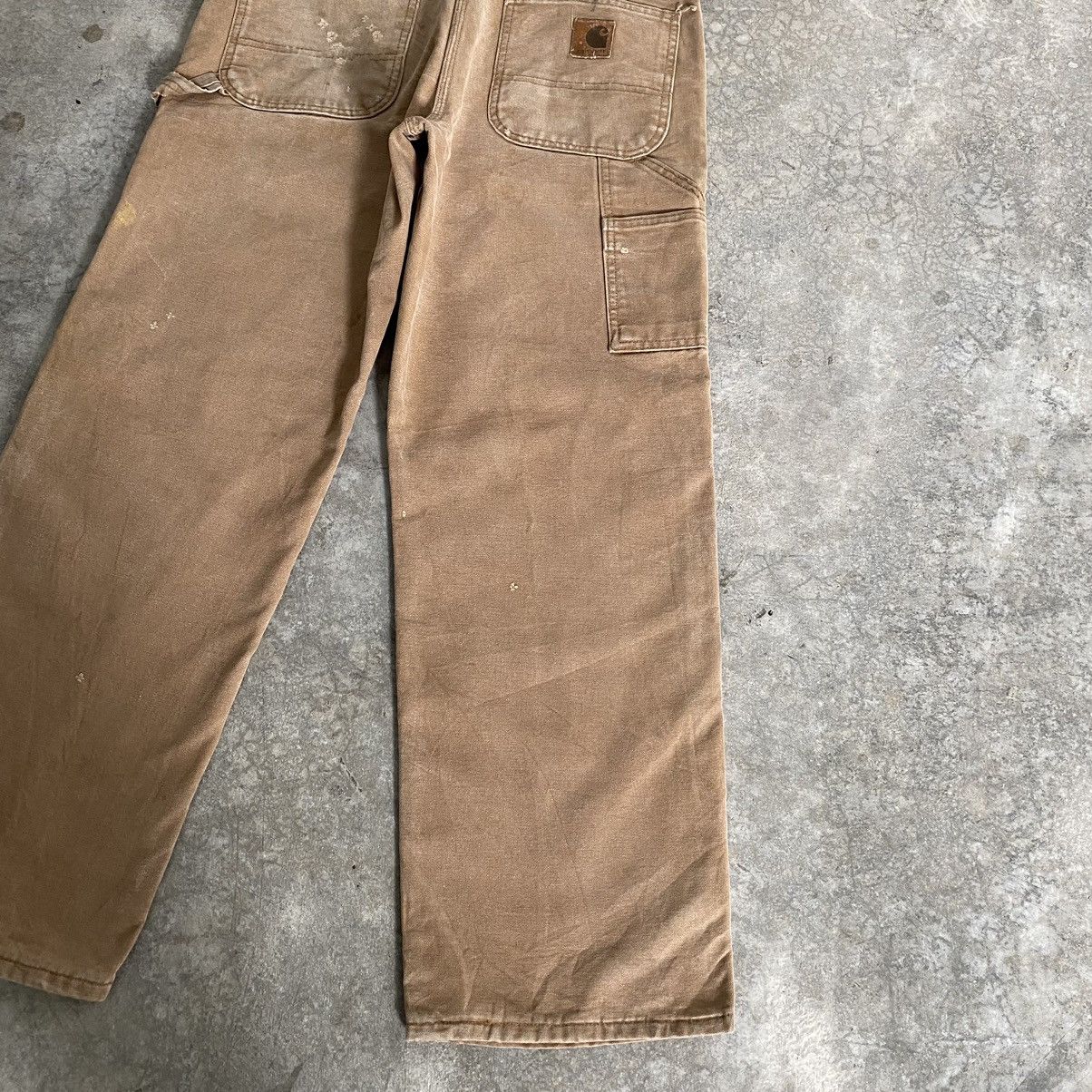 Carhartt Vintage Carhartt Blanket Lined Dirty Carpenter Work Pants Size US 34 / EU 50 - 18 Thumbnail