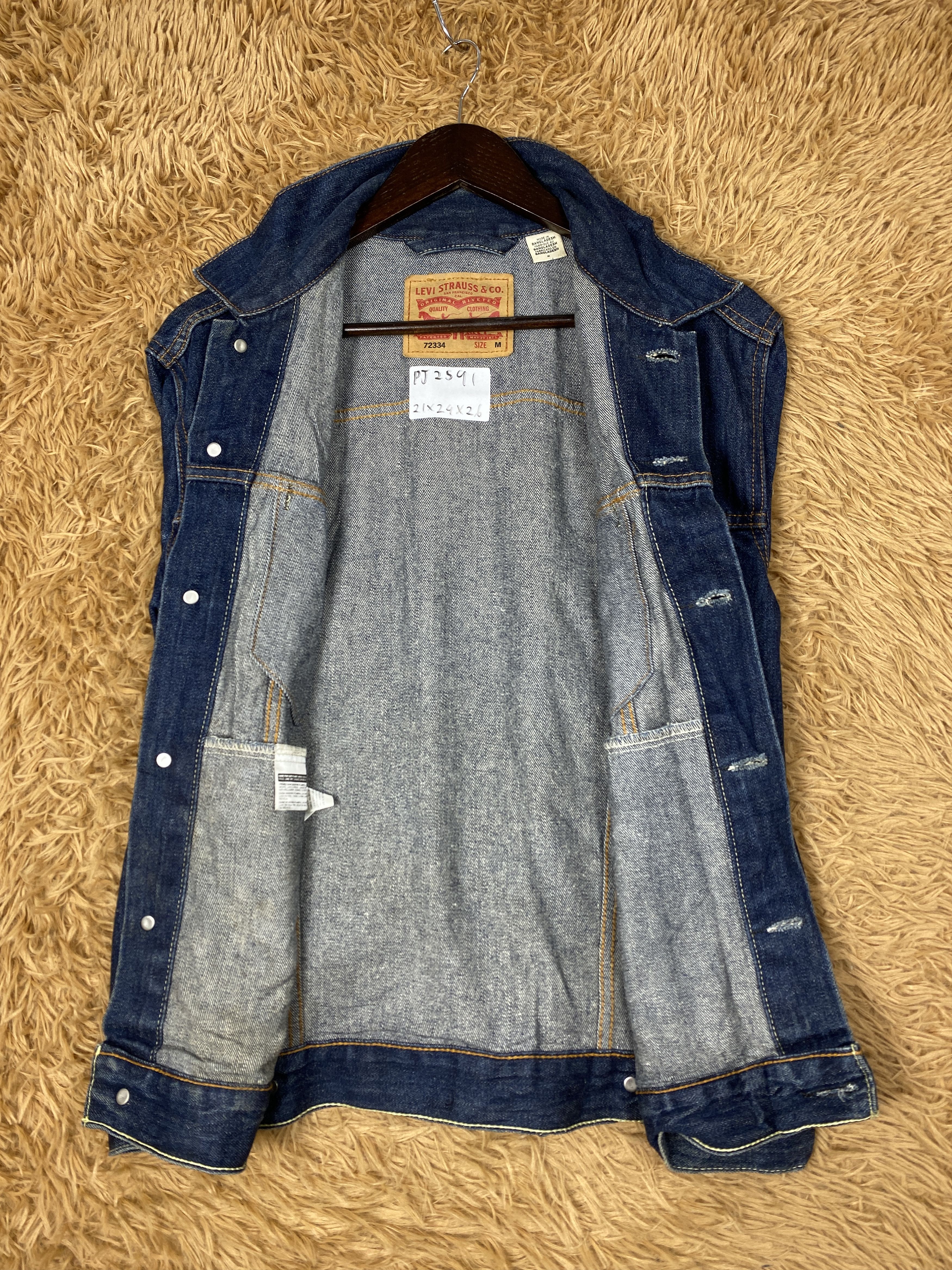 Levi's Vintage Levi's Button Up Blue Denim Jacket PJ2591 Size US M / EU 48-50 / 2 - 5 Thumbnail