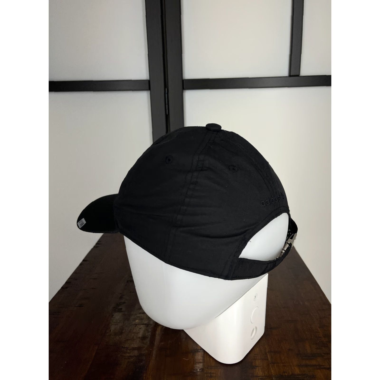 Adidas Adidas Hat Cap Strap Back Women One Size Black Embroidered 100% Nylon Outdoors Golf Hat Women Size ONE SIZE - 5 Thumbnail