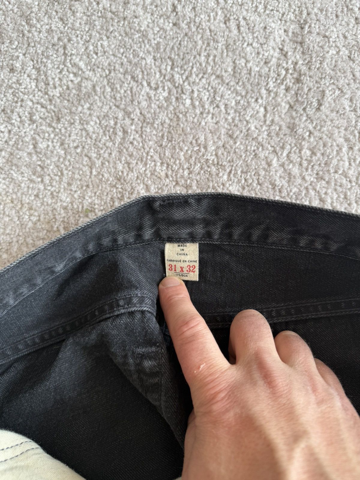 RRL Ralph Lauren Double RL Slim Narrow Denim 31*30 Size US 31 - 8 Thumbnail