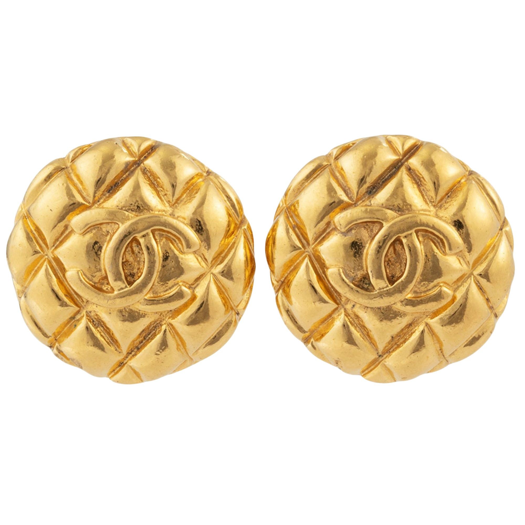 Chanel Chanel Coco Mark earring Size ONE SIZE - 1 Thumbnail