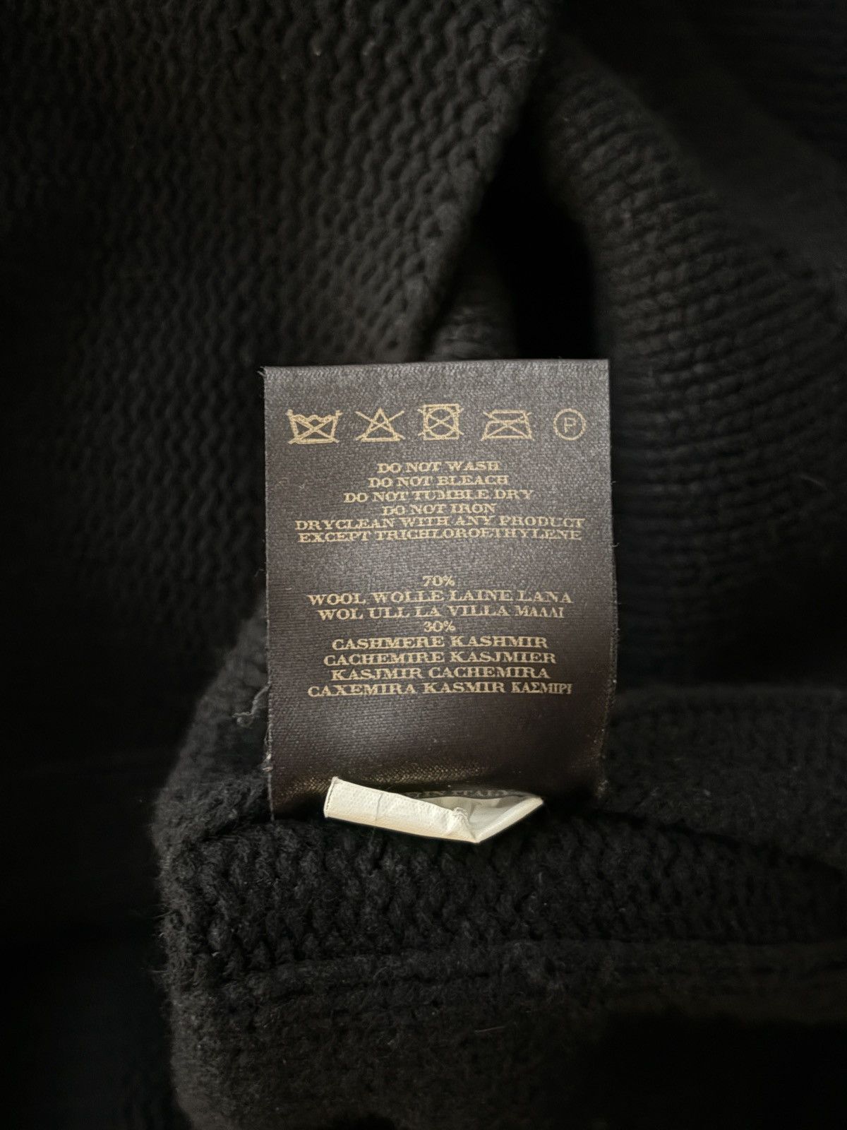 Burberry Prorsum Burberry Prorsum Cashmere Knit aw07 blackChristopher Bailey Size US M / EU 48-50 / 2 - 5 Thumbnail