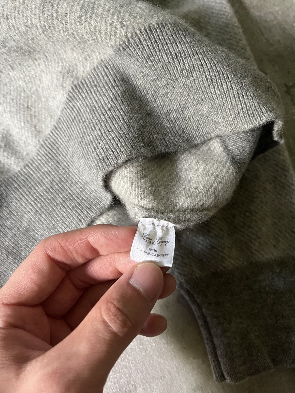 Loro Piana Loro Piana Roadster cashmere sweater quarter zip Size US M / EU 48-50 / 2 - 9 Thumbnail