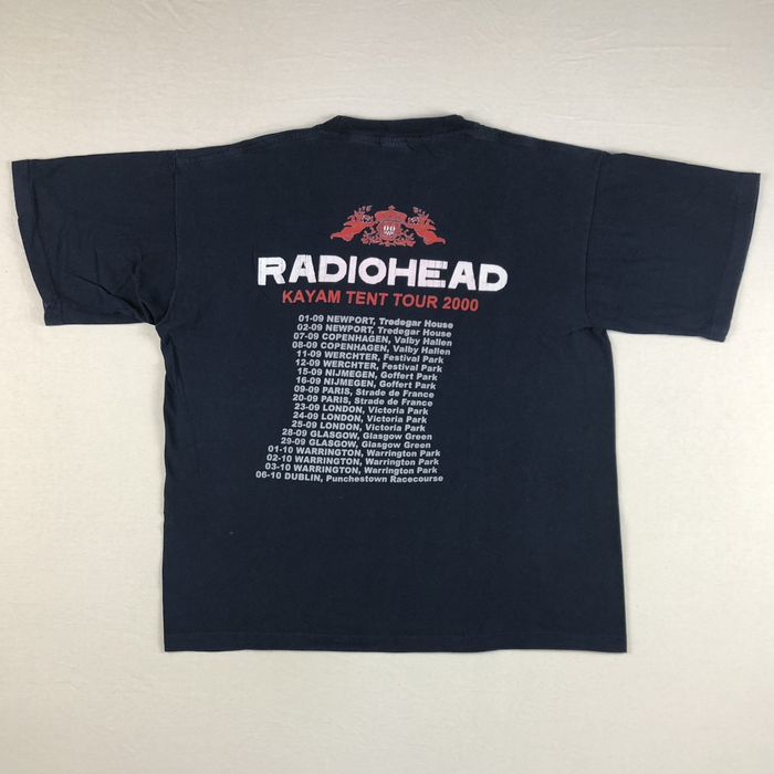 Vintage Radiohead 2000 kayam tent tour | Grailed