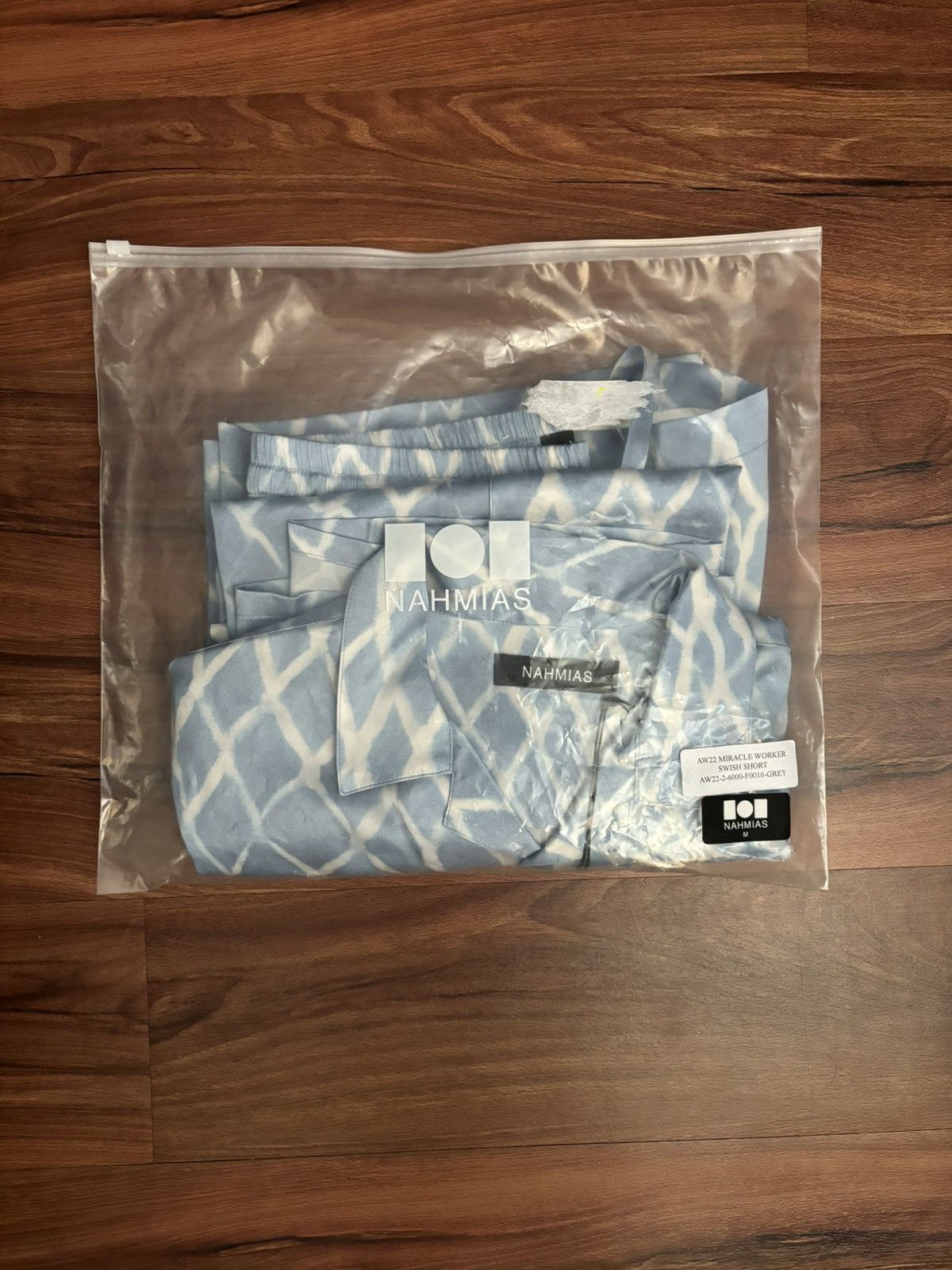 Nahmias Nahmias Swish Silk Shirt and Shorts Set Size US M / EU 48-50 / 2 - 11 Thumbnail