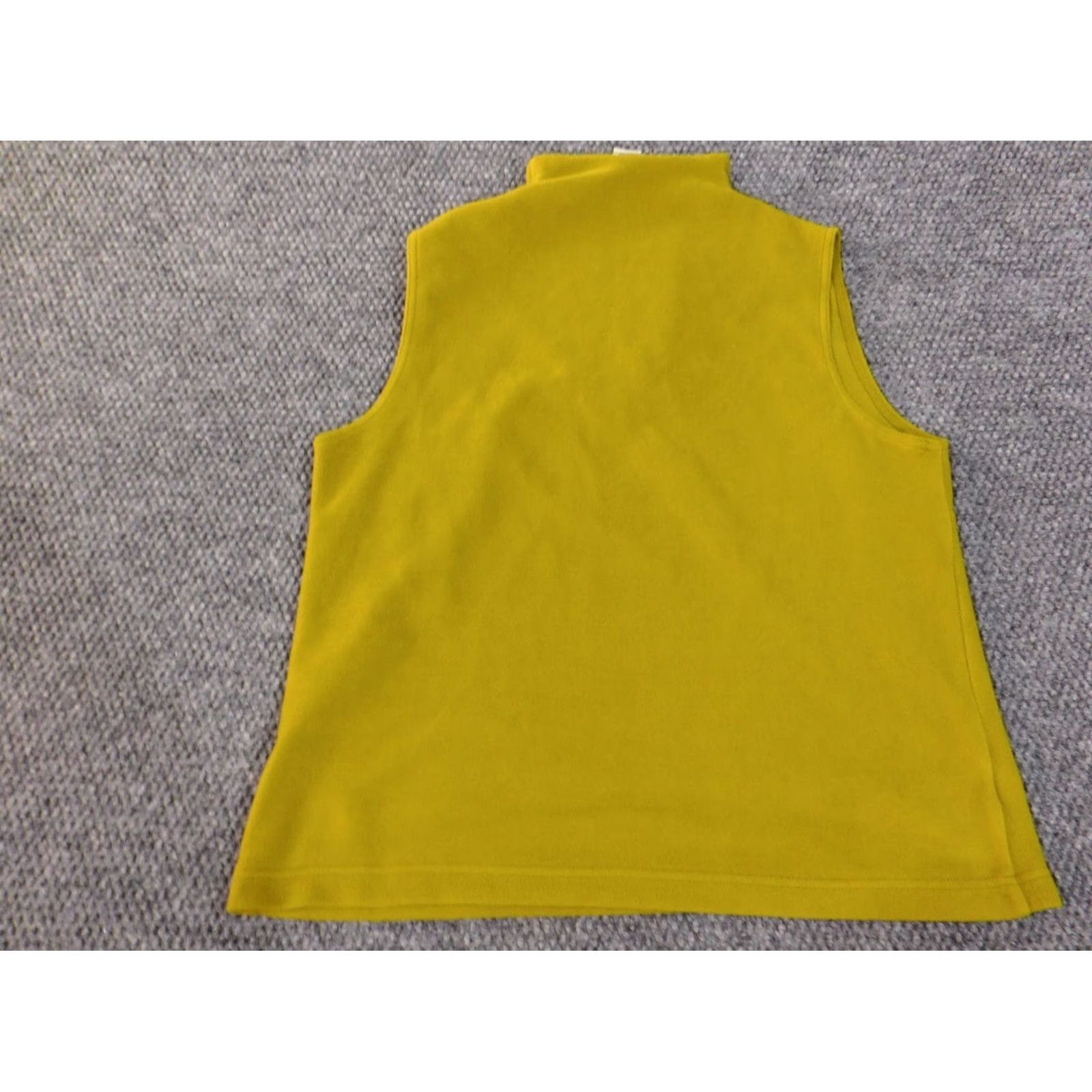 Ann Taylor Ann Taylor Sweater Vest Sleeveless Mock Neck Pullover 1/4 Zip Medium Green Polyester Spandex Regular Womens Size M / US 6-8 / IT 42-44 - 7 Thumbnail