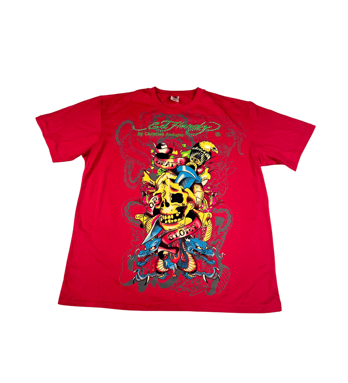 Ed Hardy × Vintage Vintage Tee Ed Hardy XL Size US XL / EU 56 / 4 - 2 Thumbnail