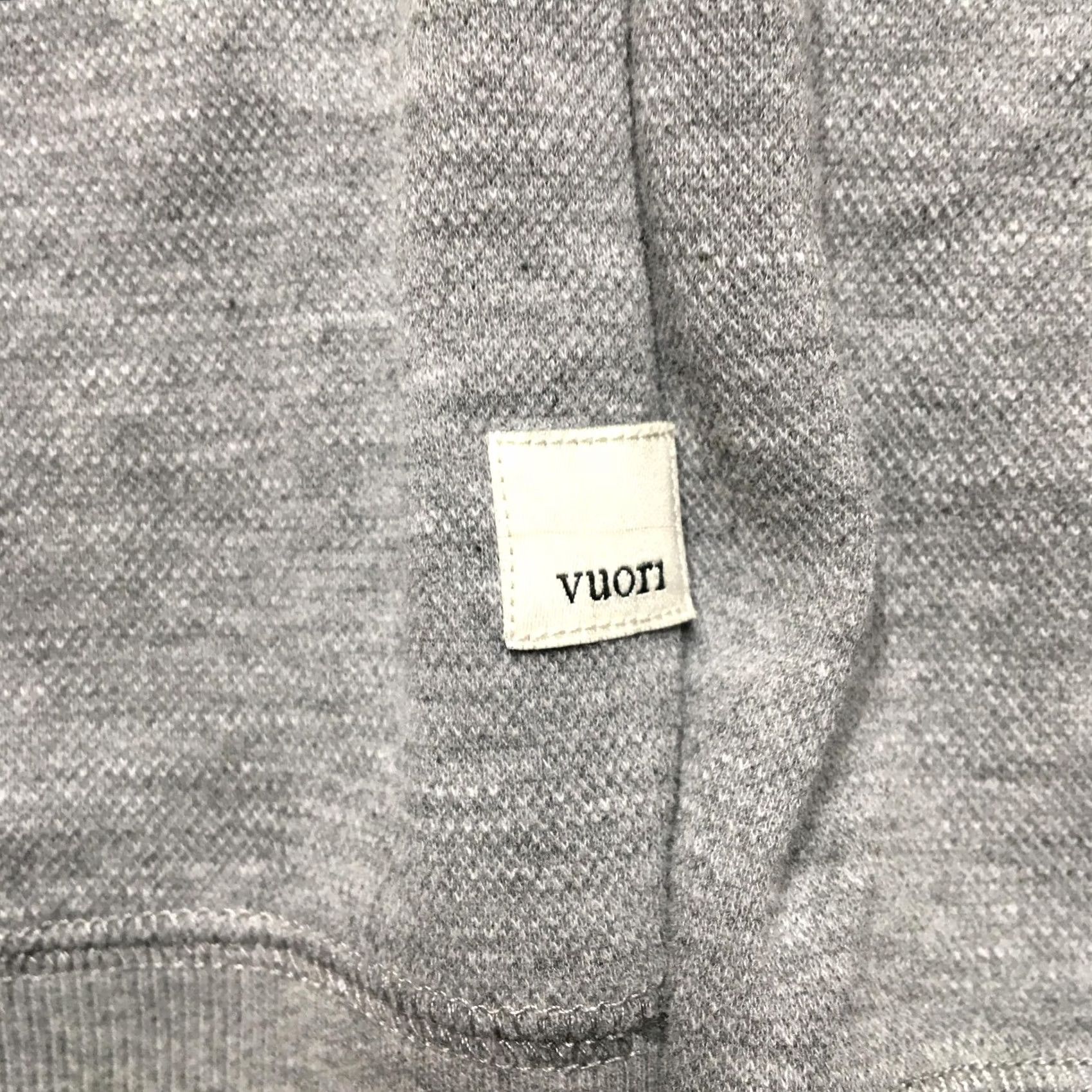 Vuori Vuori Sweatshirt Men S Gray Jersey Pullover Zip Pocket Crew Neck Minimalist Size US S / EU 44-46 / 1 - 3 Thumbnail