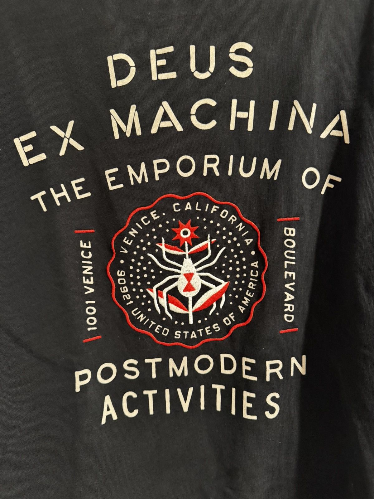 Deus Ex Machina Crewneck Sweatshirt – Black – XL
