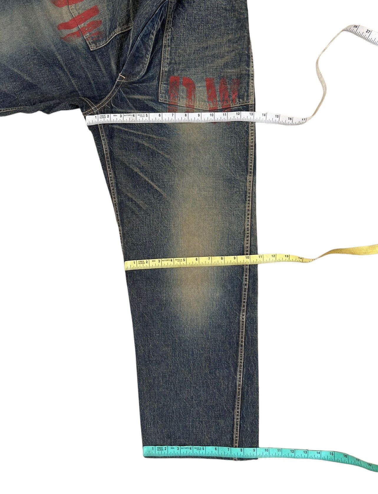 Warehouse Warehouse DW WWII US Military Style Buckle Back Denim Pant Size US 32 / EU 48 - 4 Thumbnail