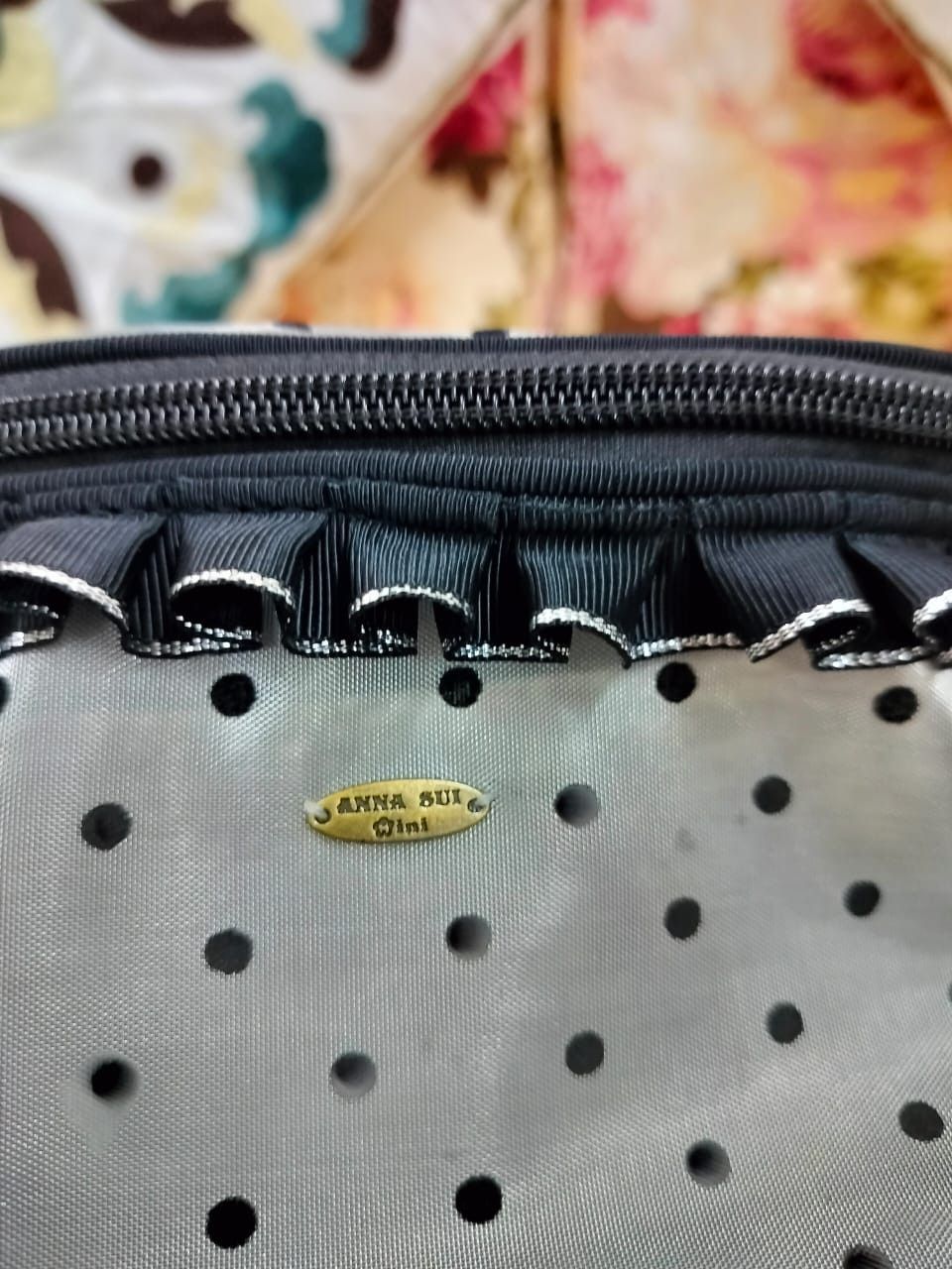 Anna Sui × Designer Anna Sui Mini pouch bag Size ONE SIZE - 2 Thumbnail