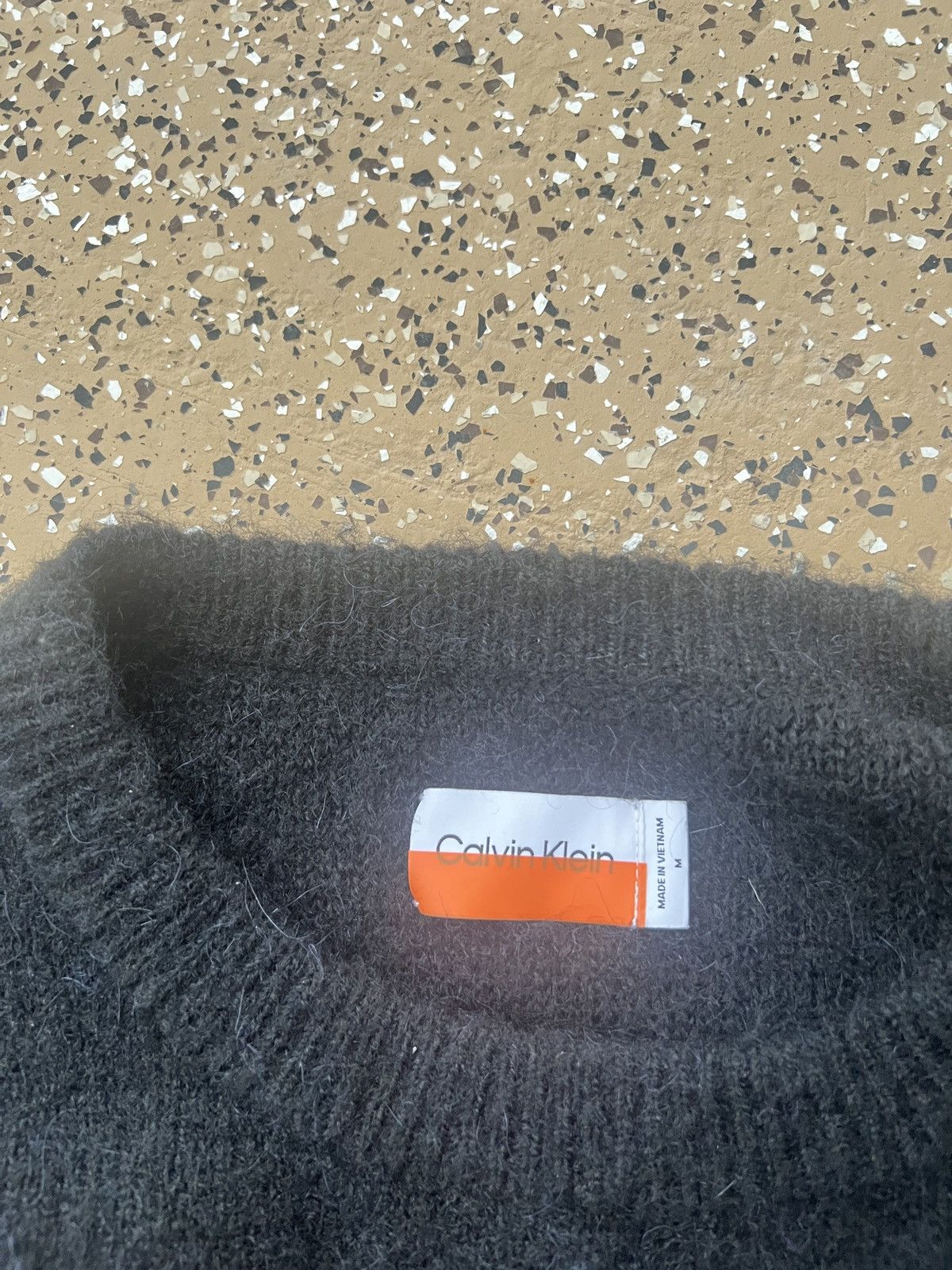 Calvin Klein × Heron Preston CK x Heron Preston Black Alpaca Pullover Sweater Size US M / EU 48-50 / 2 - 4 Thumbnail