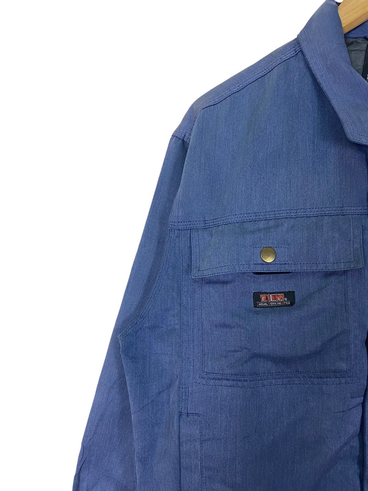 Japanese Brand Japanese Brand Too Now Zip Up Workwear Jacket Size US L / EU 52-54 / 3 - 6 Thumbnail