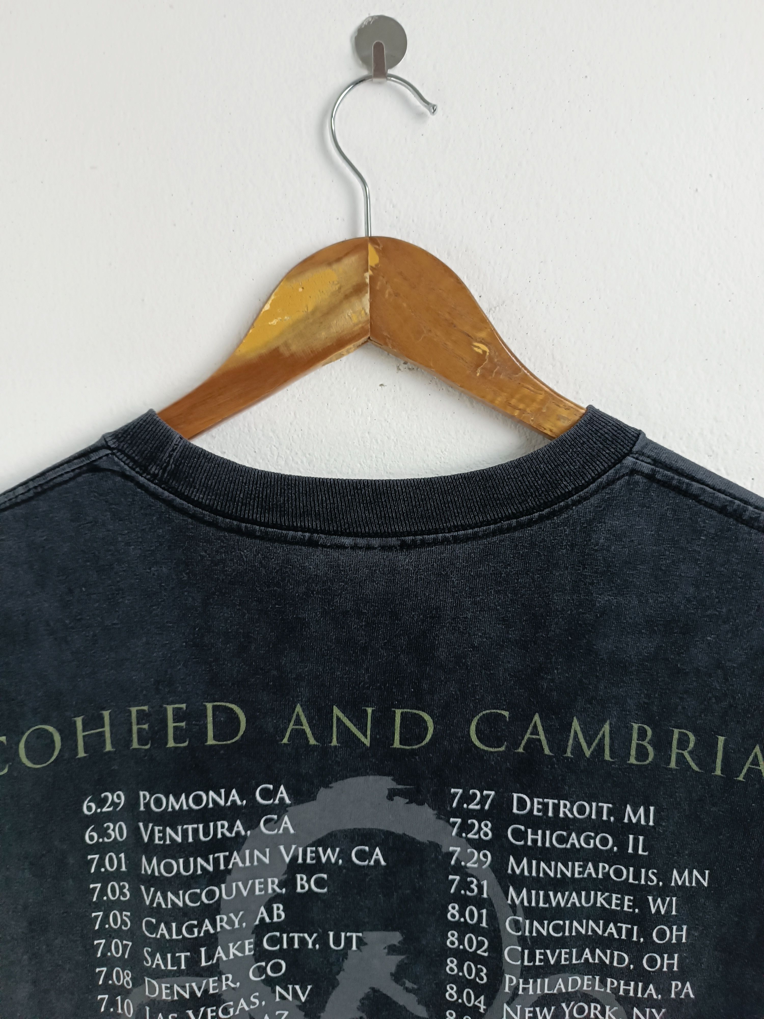 Band Tees VINTAGE 2000s COHEED & CAMBRIA Y2K TOUR TS volta used sunday Size US M / EU 48-50 / 2 - 14 Thumbnail