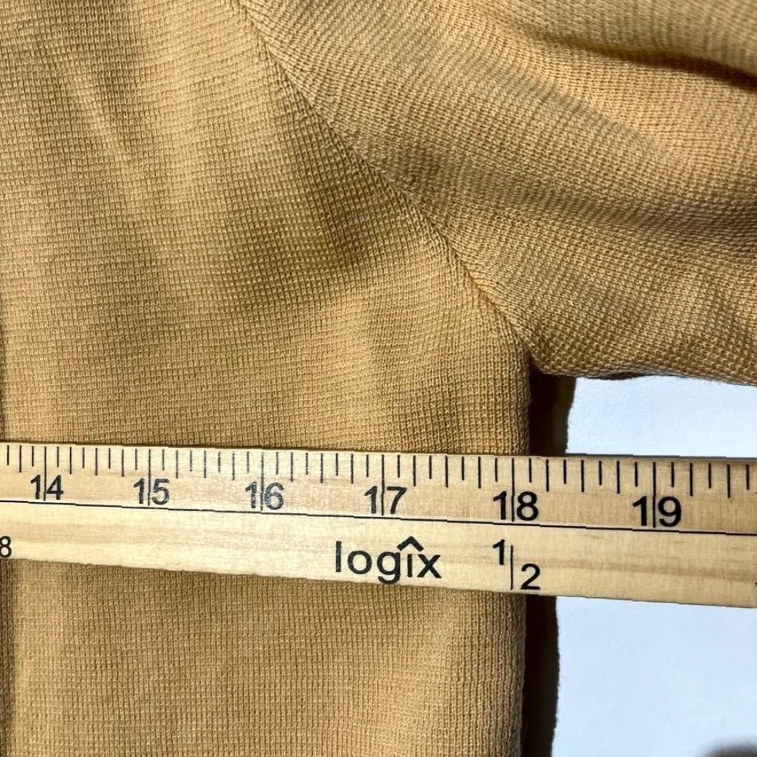 Vintage VINTAGE 90s Venezia Cadillac Cardigan Yellow Women 12 Wool Knit Pants? Size XL / US 12-14 / IT 48-50 - 5 Thumbnail