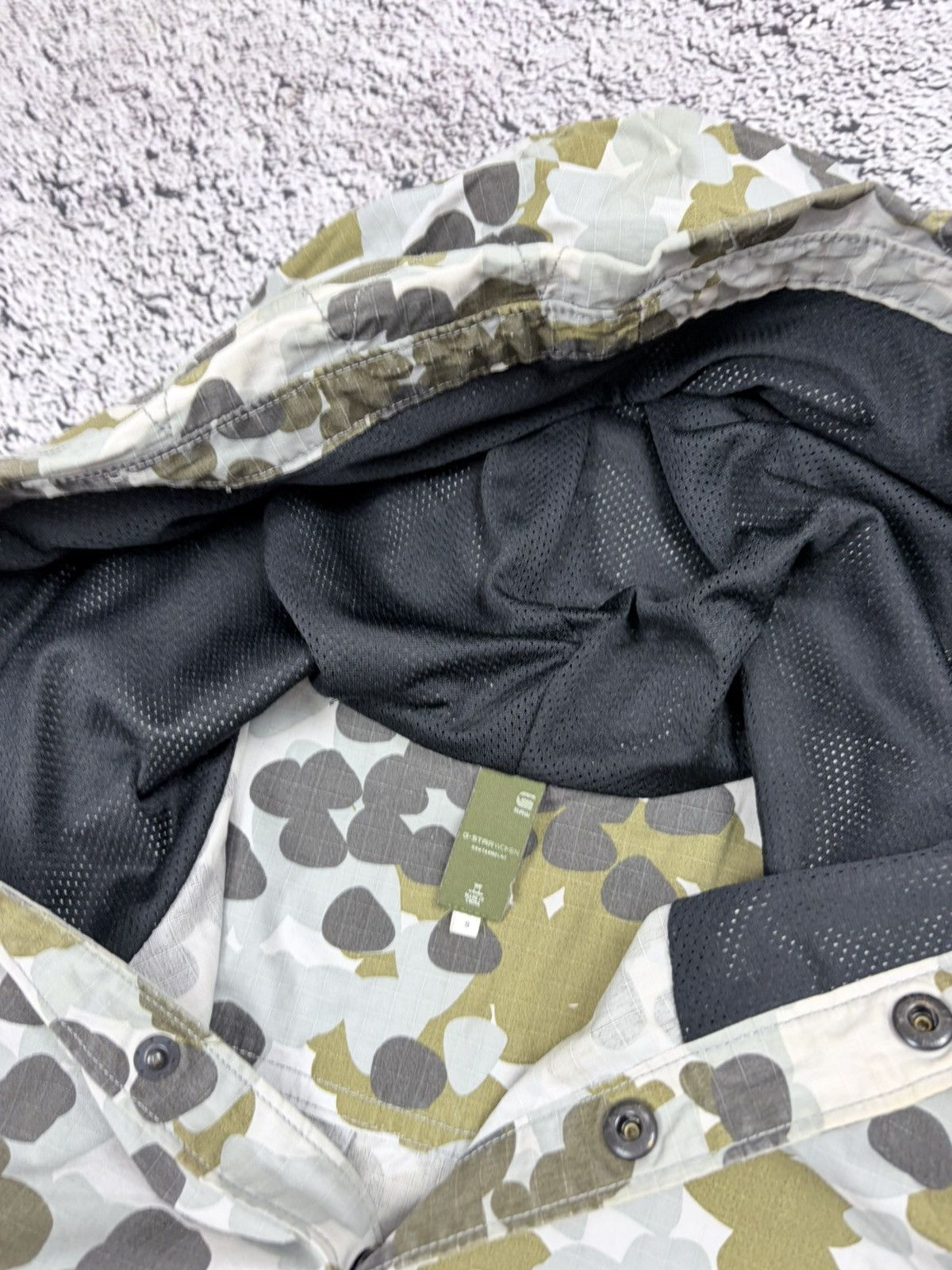 G-Star G-Star Raw Cargo Camo Fishtail Parka Jacket Ripstop S Size S / US 4 / IT 40 - 16 Thumbnail