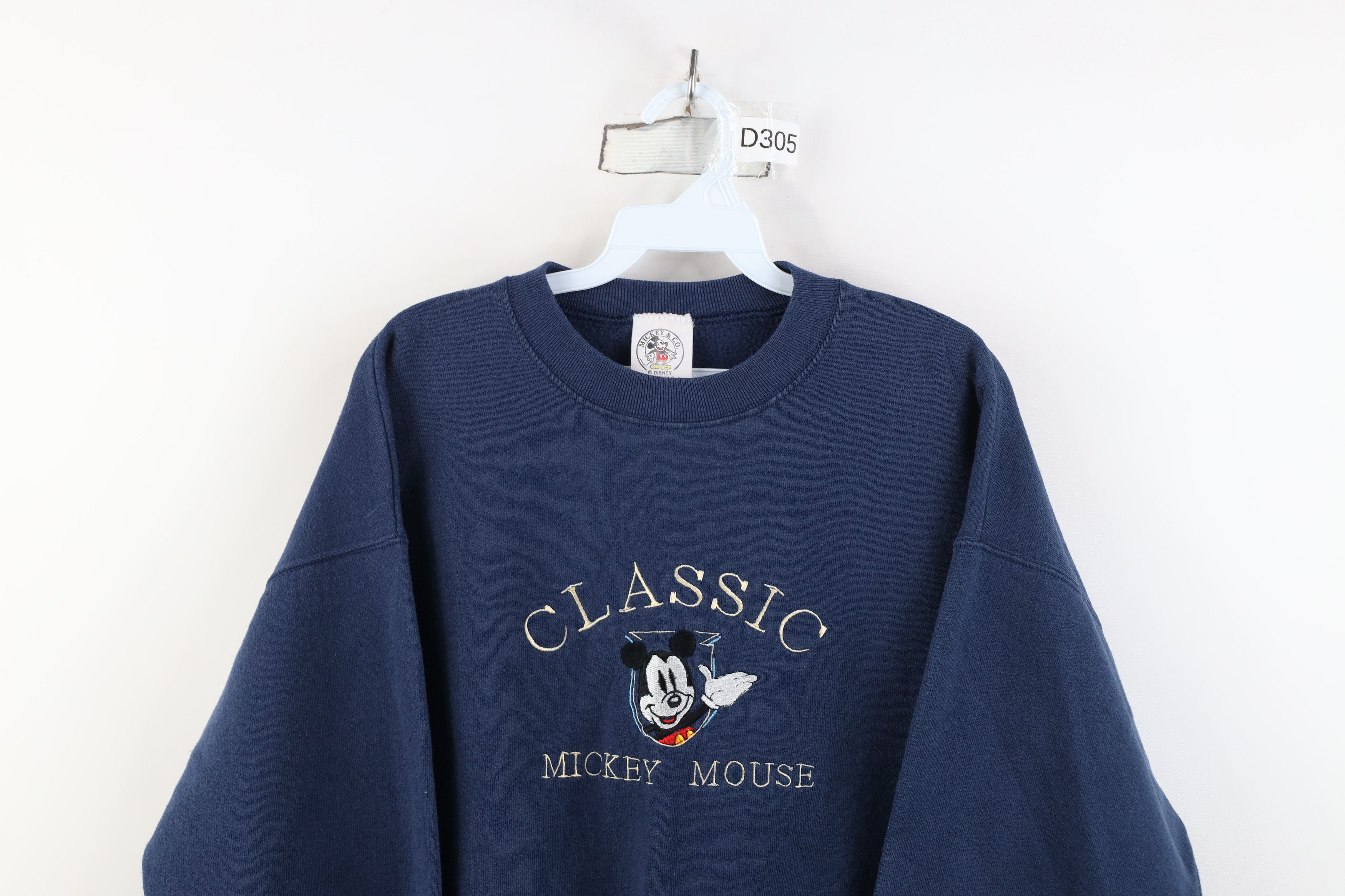 Disney Vintage 90s Disney Spell Classic Mickey Mouse Sweatshirt USA Size L / US 10 / IT 46 - 2 Thumbnail