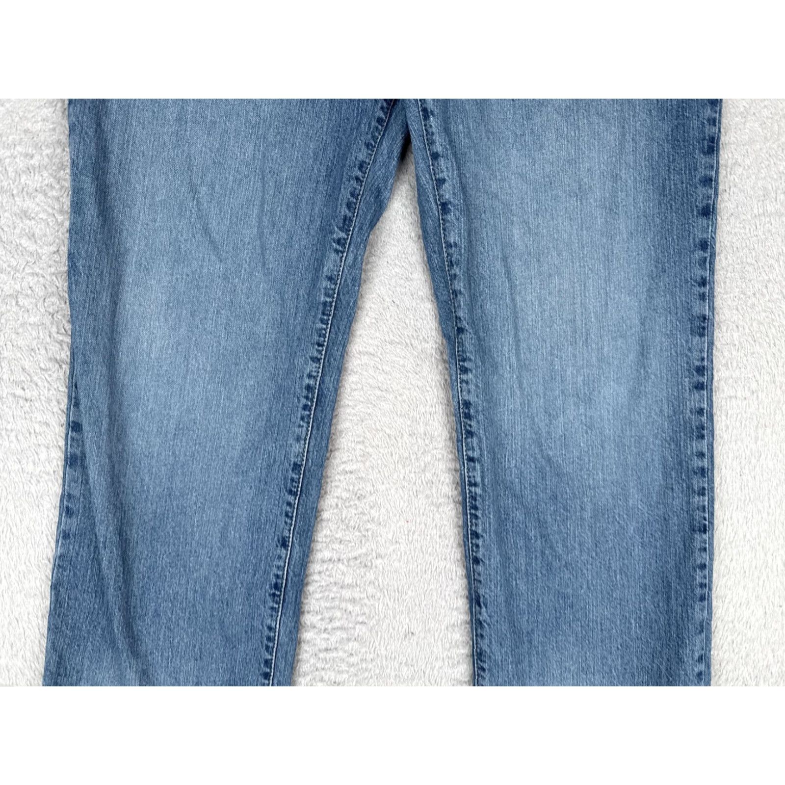 Tommy Hilfiger Tommy Hilfiger Jeans Womens 14 Boyfriend Blue Medium Wash High Rise Relaxed 34x33 Denim 5-Pocket Logo Size 36" / US 14 / IT 50 - 3 Thumbnail