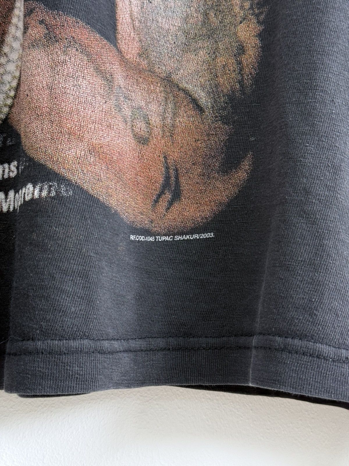 Rap Tees Vintage 2003 Tupac Shakur 2Pac Graphic T-Shirt Size US M / EU 48-50 / 2 - 4 Thumbnail