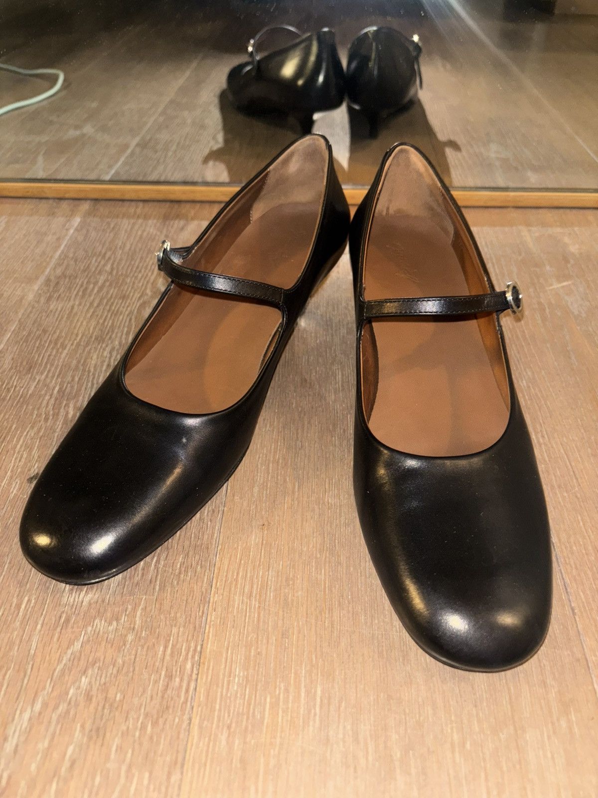 Marsell Spianata Black Leather Pumps Size US 8 / IT 38 - 1 Thumbnail