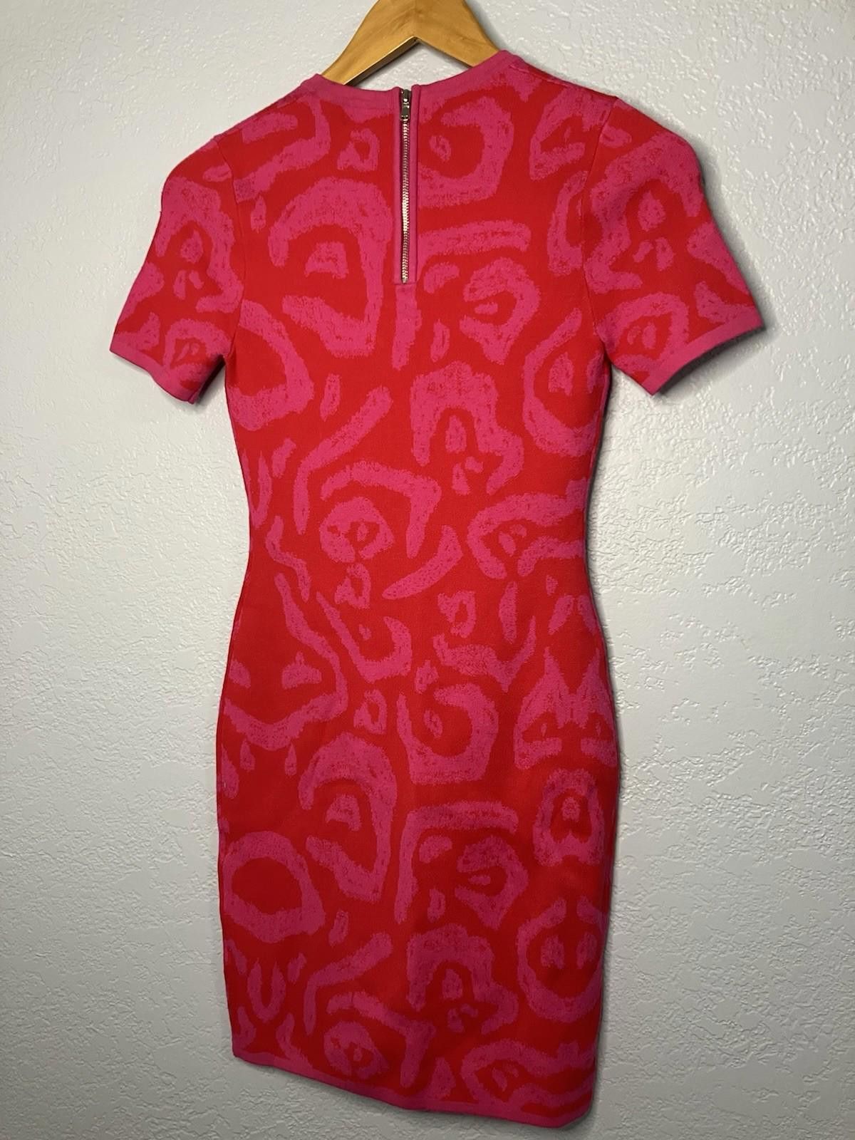 Woolrich Woolen Mills Milly Short Sleeve Jacquard Dress Size S / US 4 / IT 40 - 5 Thumbnail