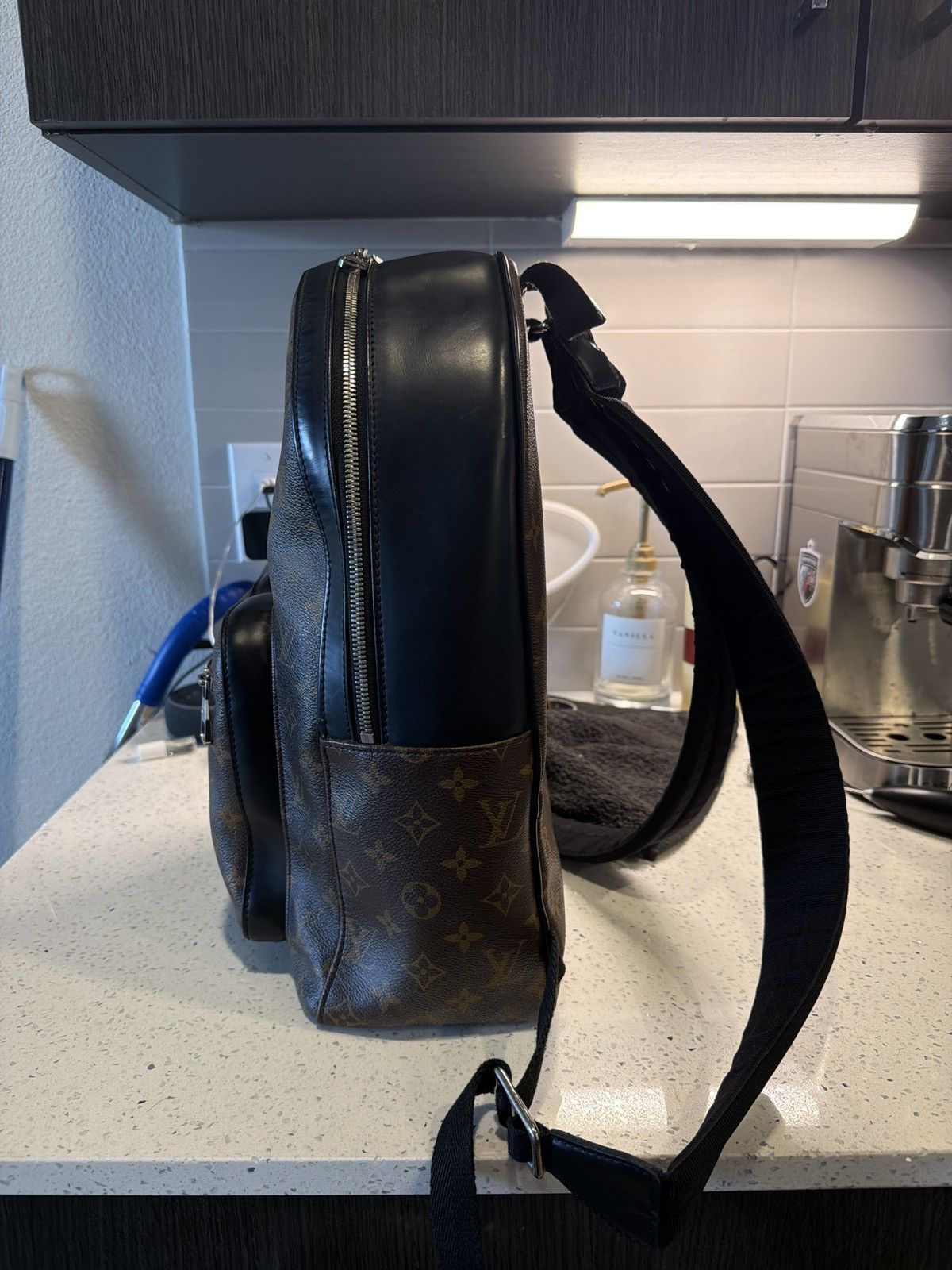 Louis Vuitton 2016 LV macassar backpack Size ONE SIZE - 5 Thumbnail