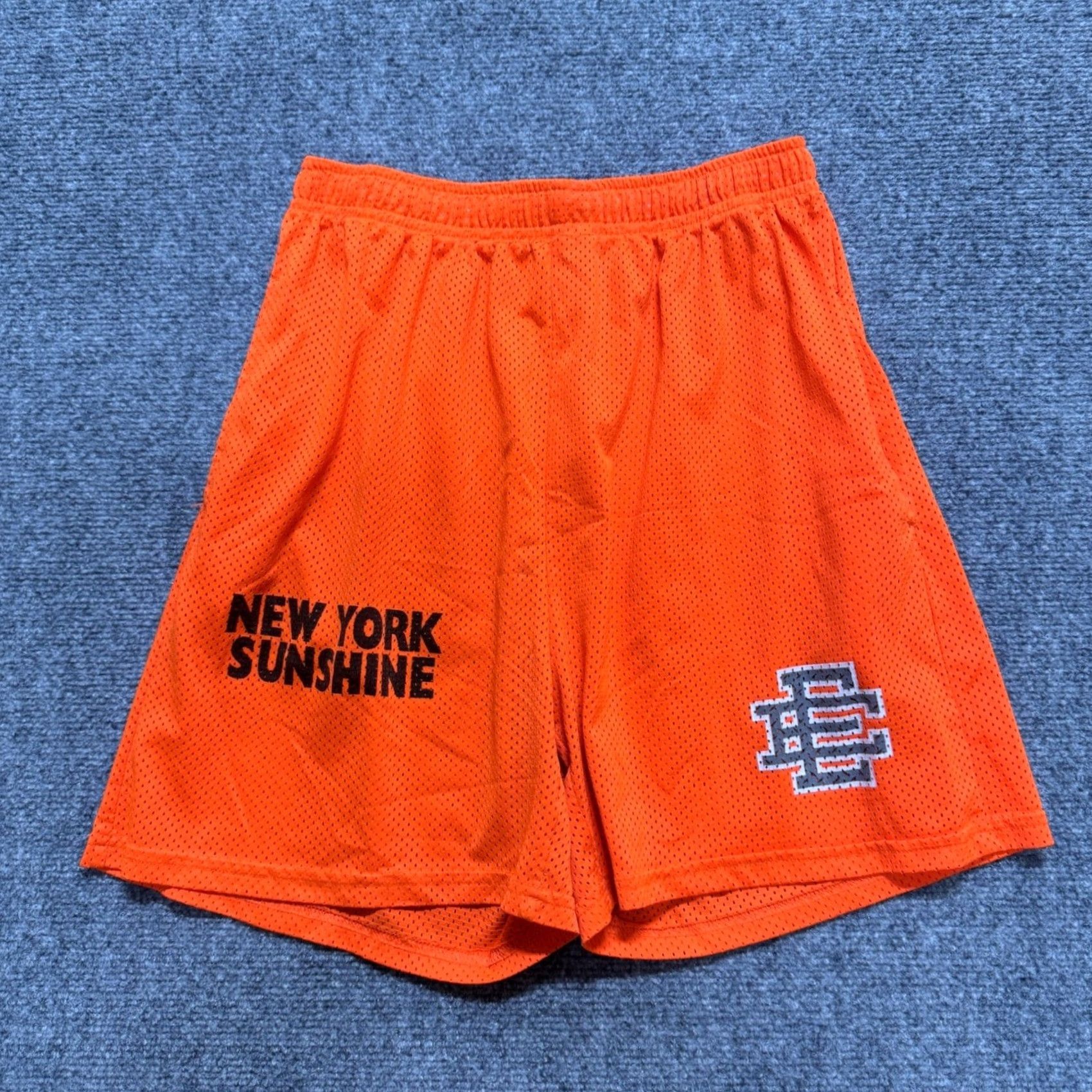 The Unbranded Brand Erick Emanuel Shorts Women's XS Orange Streetwear Athletic New York Sunshine (Dep: Women, Size: XS) Size 26" / US 2 / IT 38 - 2 Thumbnail