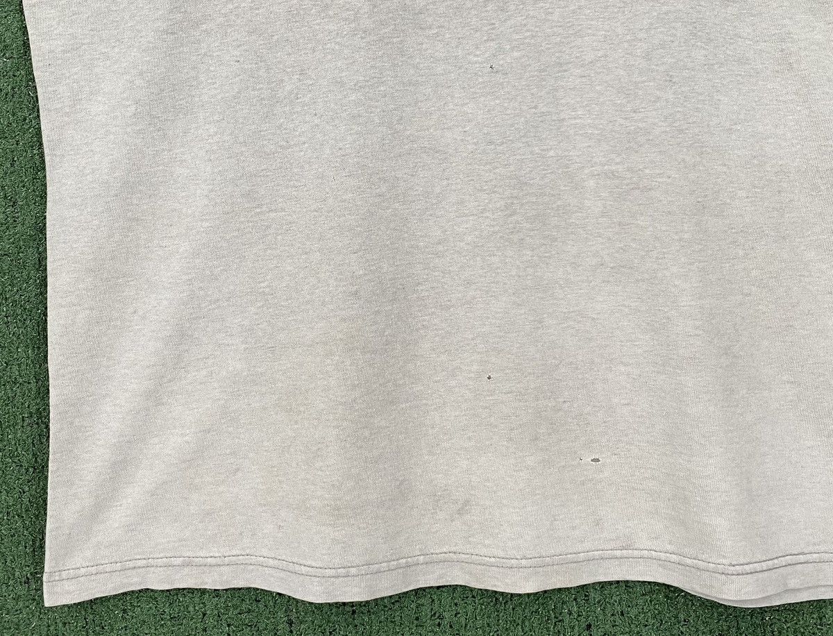 Nike VTG 90’s Nike Large Swoosh White Tag Distressed Tank Top Size US M / EU 48-50 / 2 - 7 Thumbnail