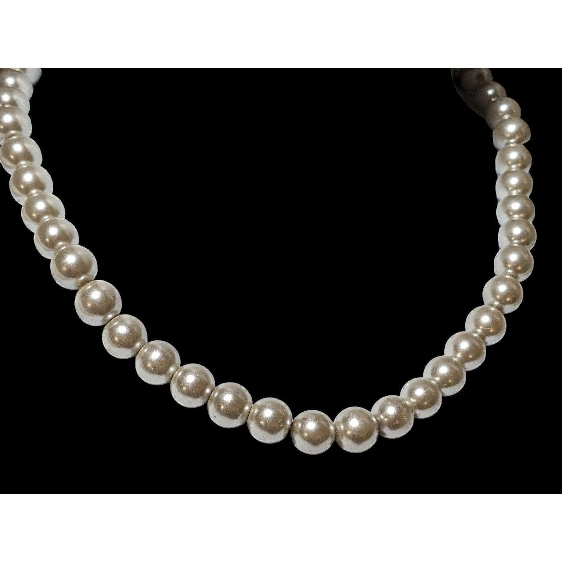 Other Classic Glass Faux Pearl Beaded Necklace Size ONE SIZE - 3 Thumbnail