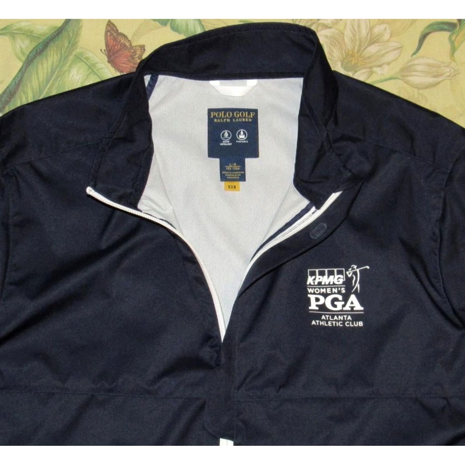 Ralph Lauren Polo RALPH LAUREN Atlanta Athletic Club Jacket Large Polo RALPH LAUREN Atlanta Athletic Club Womens PGA Tournament Golf Jacket Large Size L / US 10 / IT 46 - 2 Thumbnail