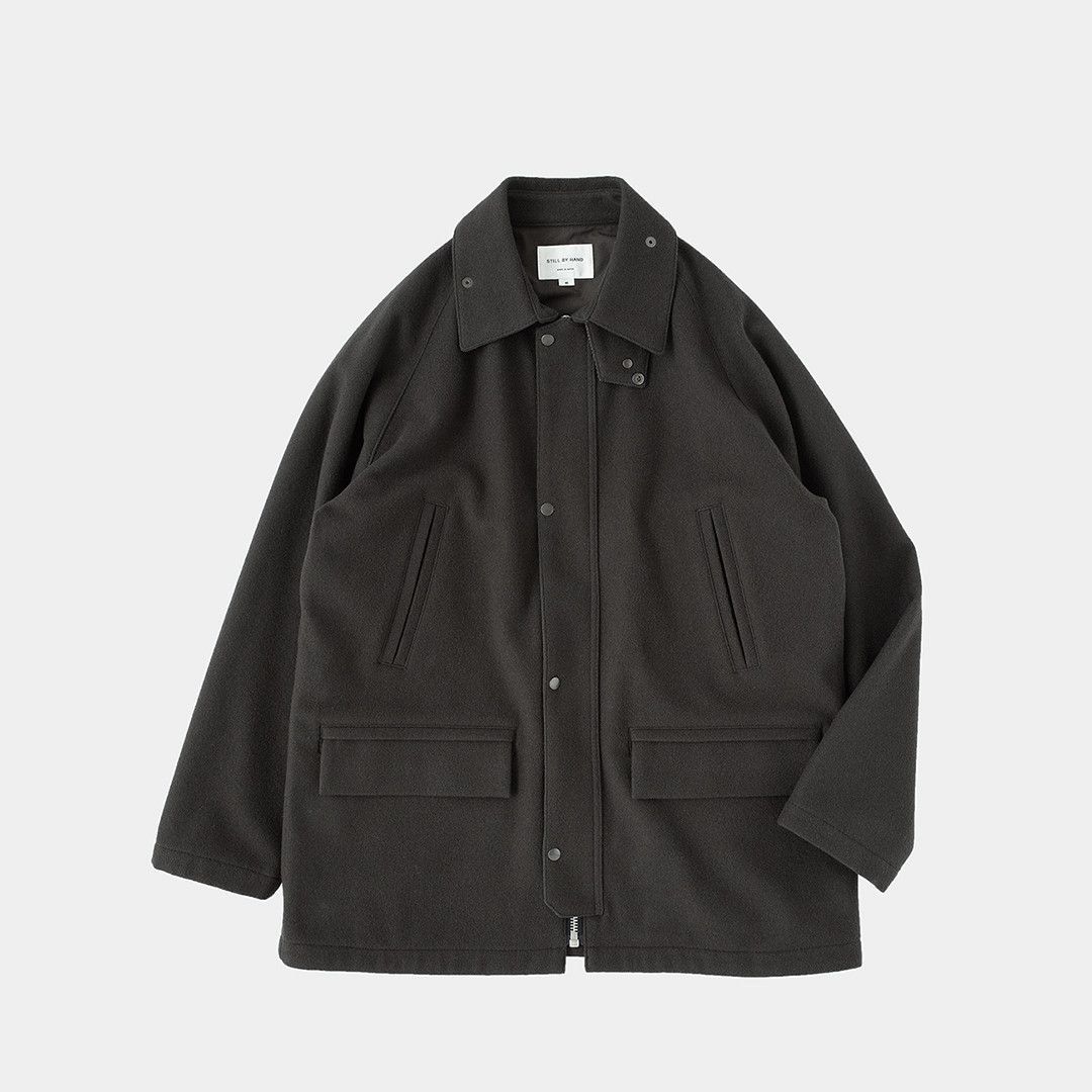 Still By Hand STILL BY HAND MELTON FIELD JACKET | Grailed