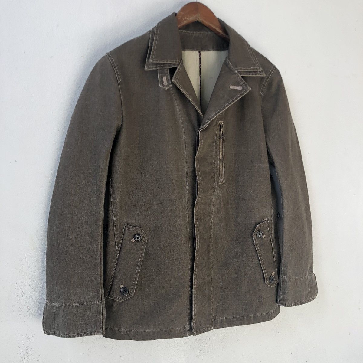 Boycott × Japanese Brand BOYCOTT Japan Military Style Double Layer Collar Jacket Size US S / EU 44-46 / 1 - 3 Thumbnail