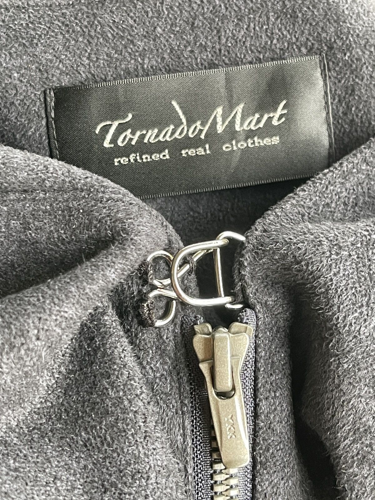 Tornado Mart Asymmetrical Moleskin LGB Style Jacket Hooded Size M / US 6-8 / IT 42-44 - 6 Thumbnail