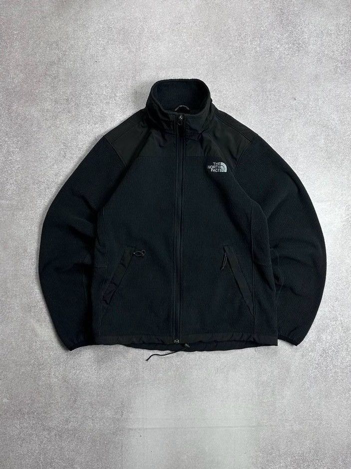 The North Face Vintage The North Face Nylon Waffle Fleece Sherpa Jacket S Size US S / EU 44-46 / 1 - 1 Thumbnail