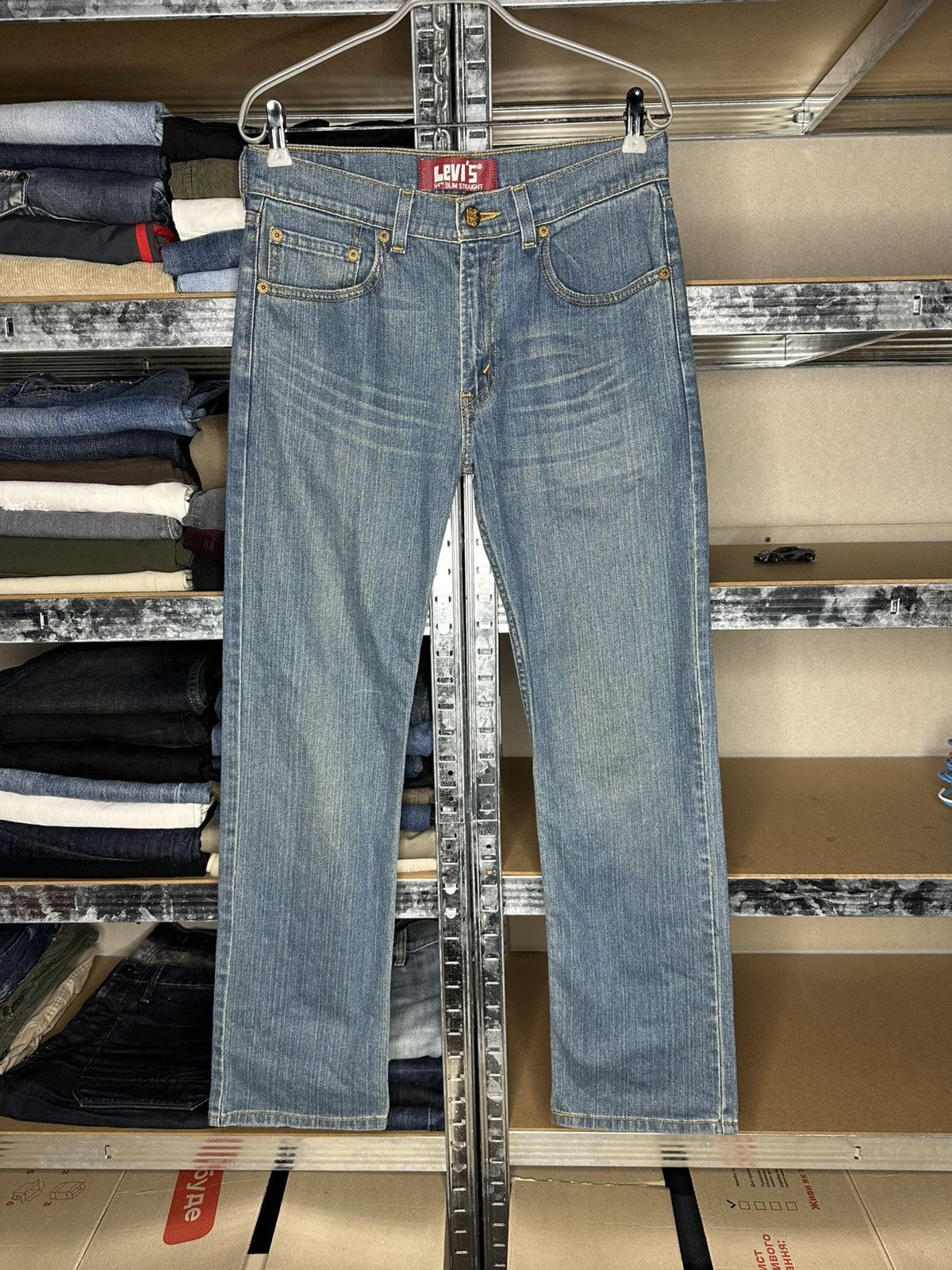 Levi's Levi’s 514 Slim Straight Jeans Denim Pants Size W29 L29 Size US 29 - 1 Thumbnail