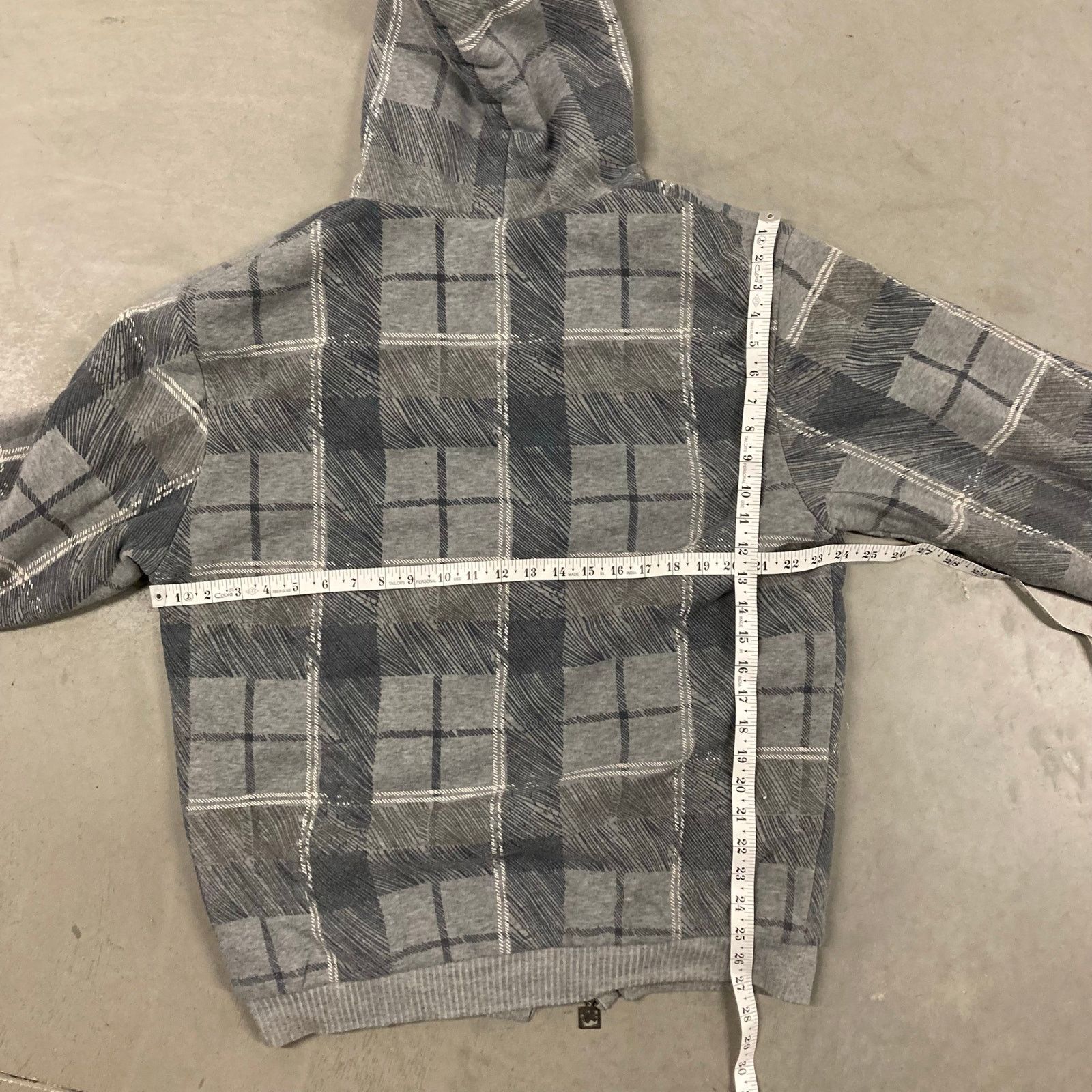 Vintage vintage Y2K flannel skate hoodie Size US L / EU 52-54 / 3 - 3 Thumbnail