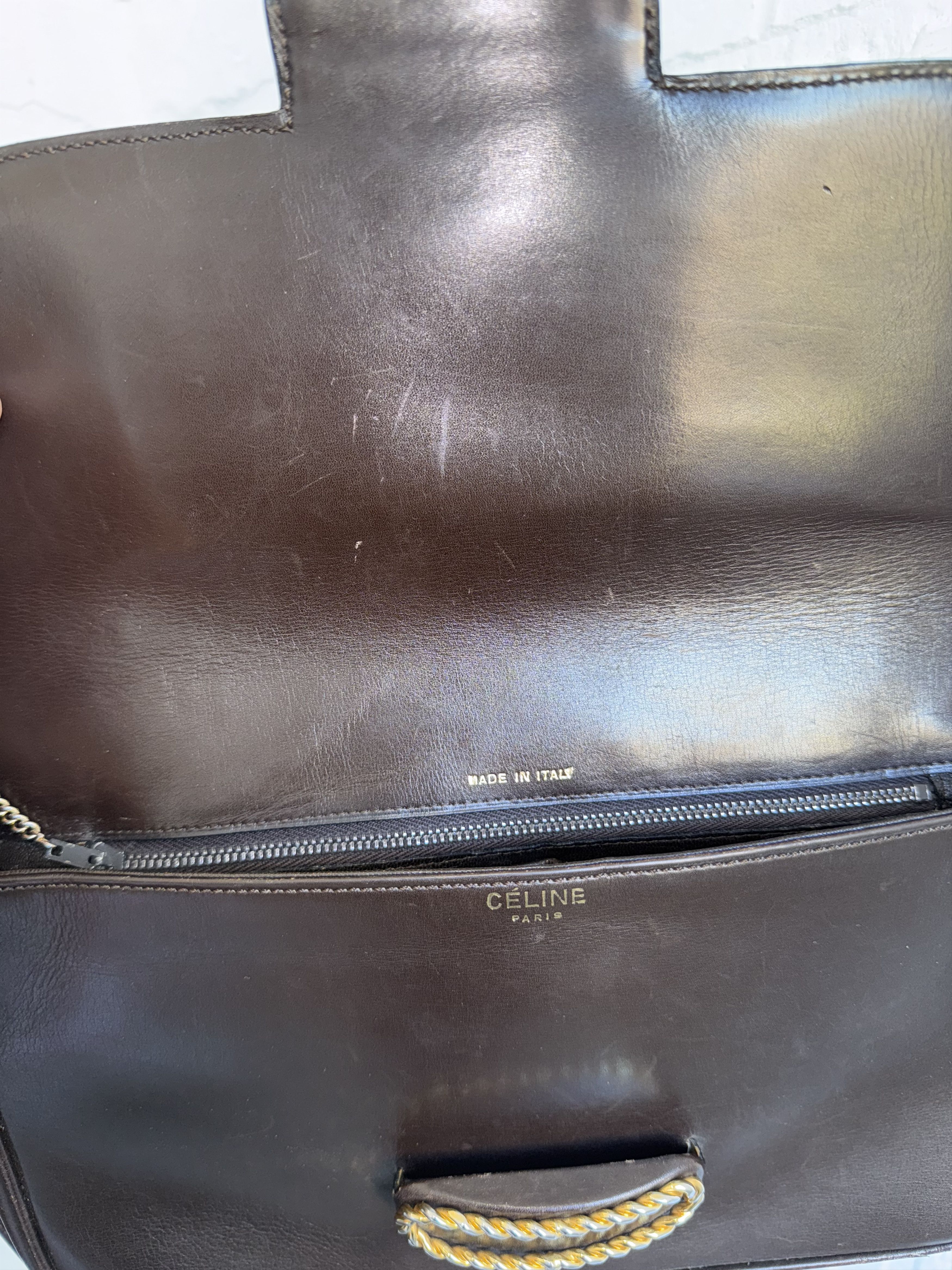 Celine × Vintage Vintage Celine shoulder messenger bag Size ONE SIZE - 5 Thumbnail