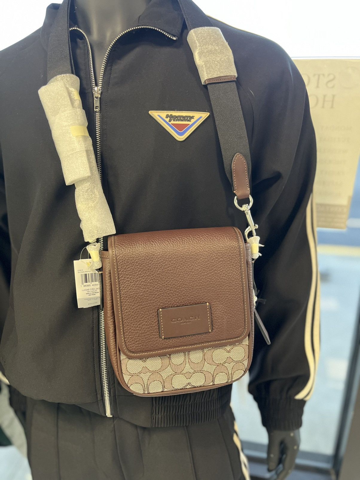 Coach Coach Lucas Crossbody In Signature Jacquard Size ONE SIZE - 9 Thumbnail