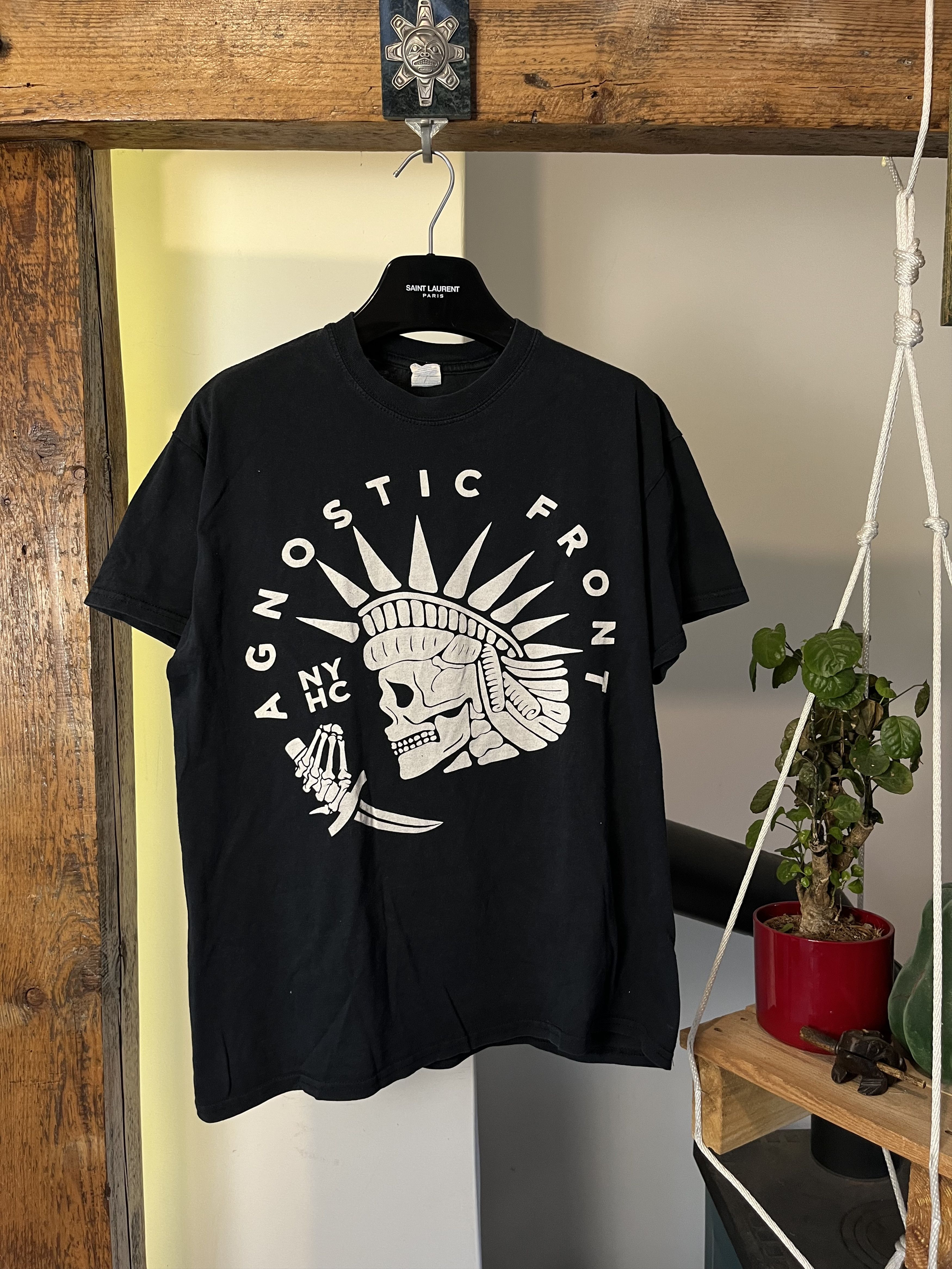 Band Tees × Vintage Agnostic Front - From the East Coast to Germany Size US M / EU 48-50 / 2 - 1 Thumbnail