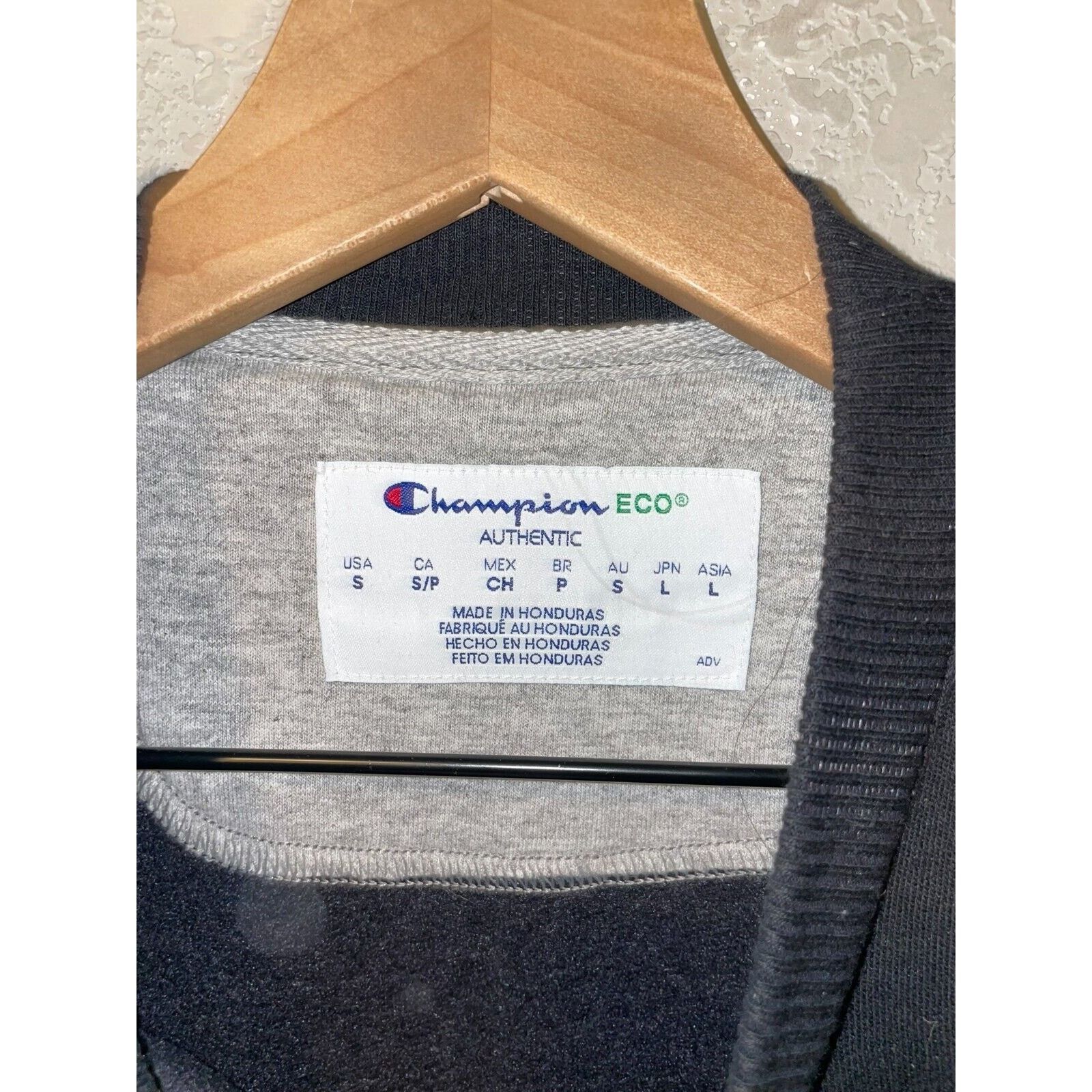 Champion Champion Montana State Sweatshirt College Black Crewneck S Size US S / EU 44-46 / 1 - 5 Thumbnail
