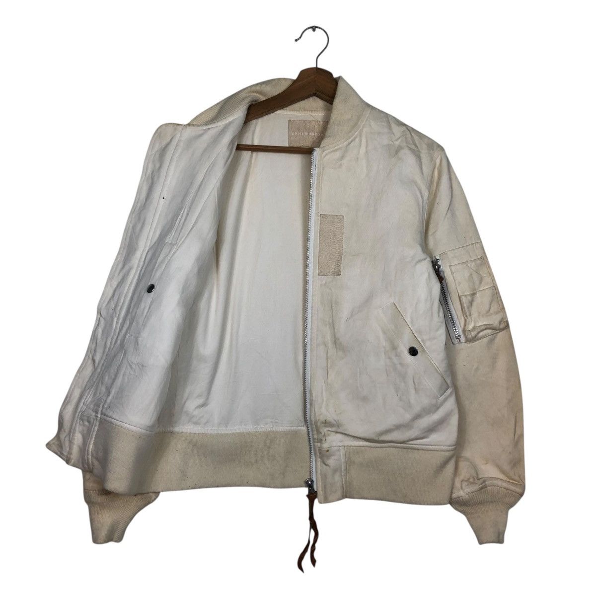Vintage 🔥VINTAGE WOOL BOMBER JACKET UNITED ARROWS ISSEY MIYAKE Size US S / EU 44-46 / 1 - 13 Thumbnail