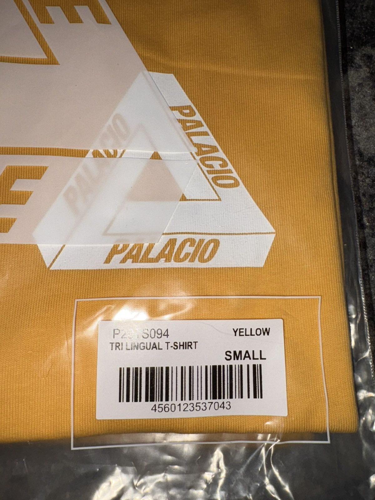 Palace Palace Spanish Tri Lingual T-Shirt Yellow Size US S / EU 44-46 / 1 - 4 Thumbnail